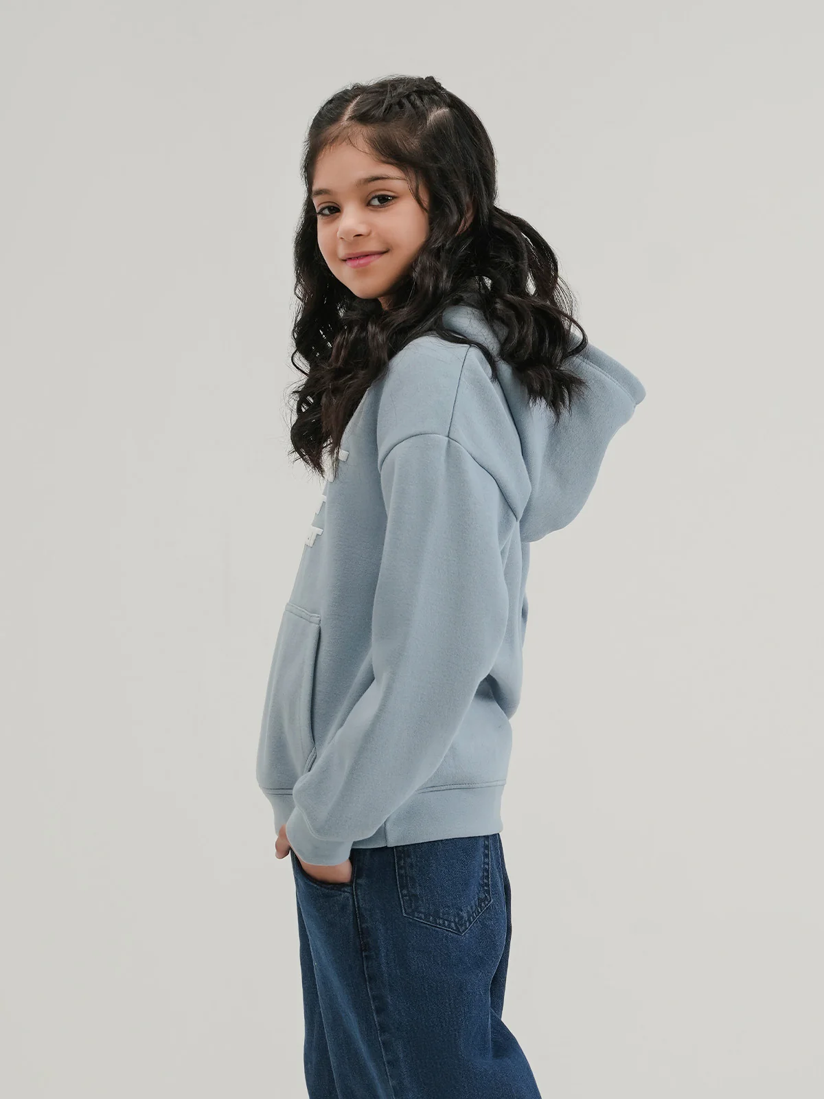 "ARTOIS" Drop Shoulder Fleece Hoodie - Image 2