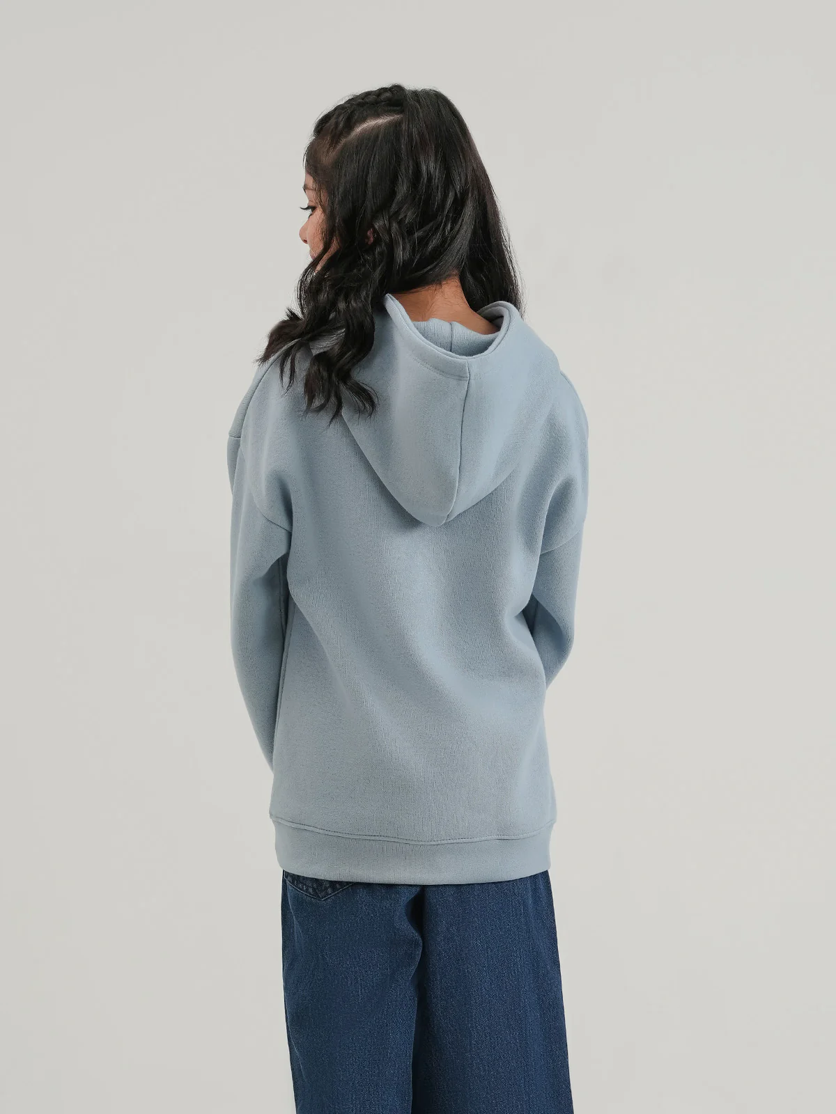 "ARTOIS" Drop Shoulder Fleece Hoodie - Image 5
