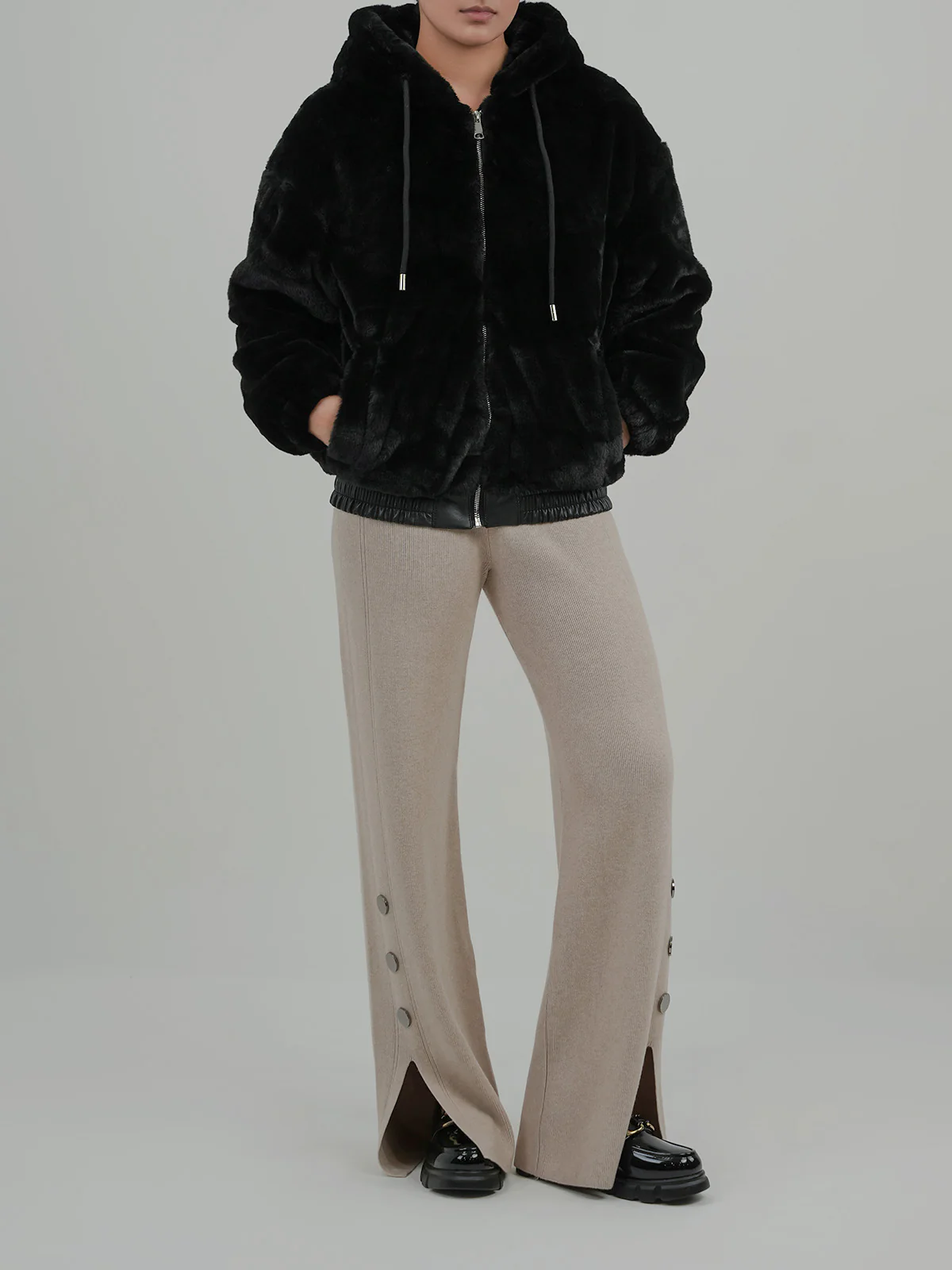 "ARTURO" Cozy Basic Regular Fit Hoodies - Image 2