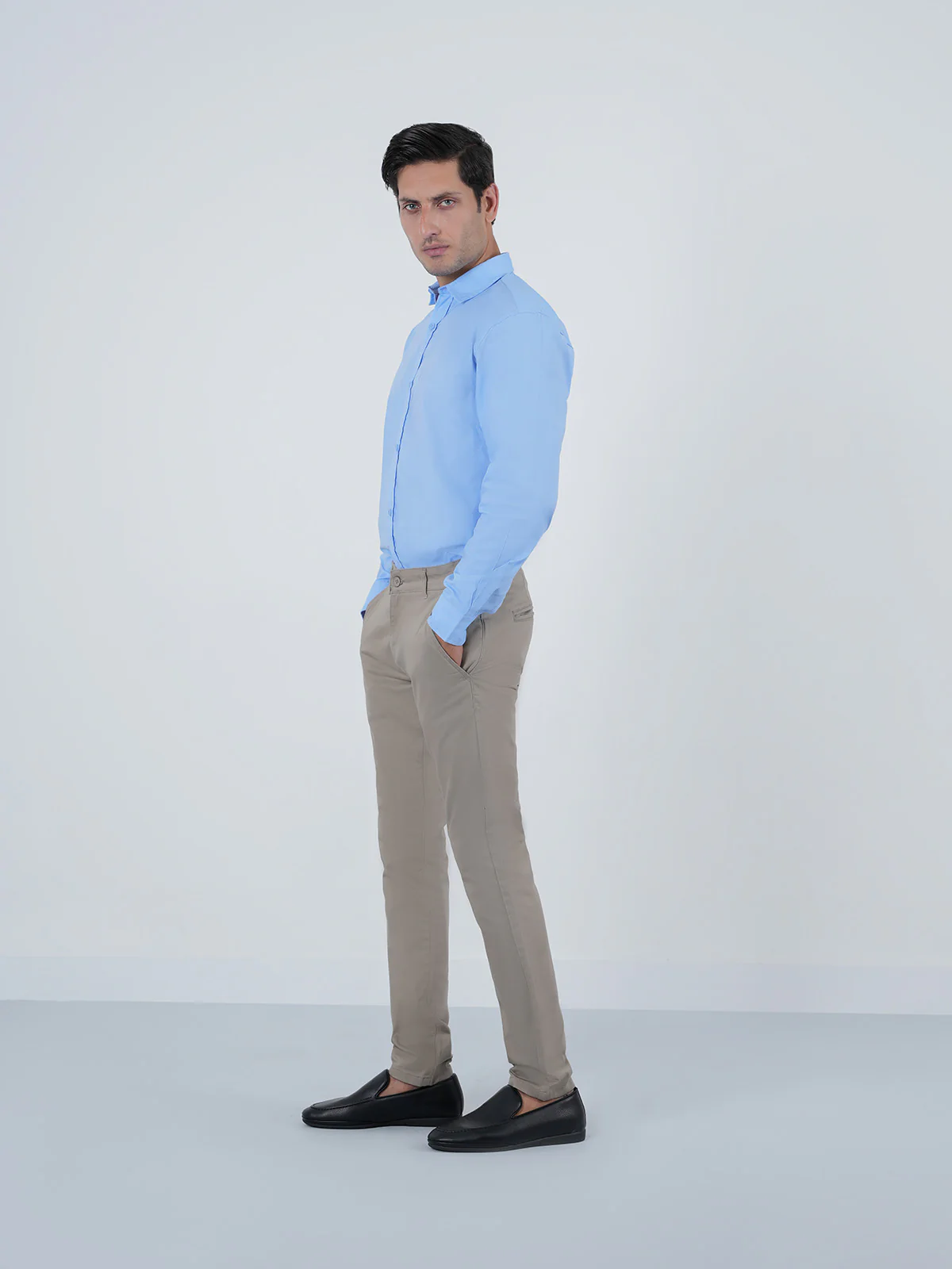 "ASAYO" Formal Slim Fit Casual Shirt - Image 3
