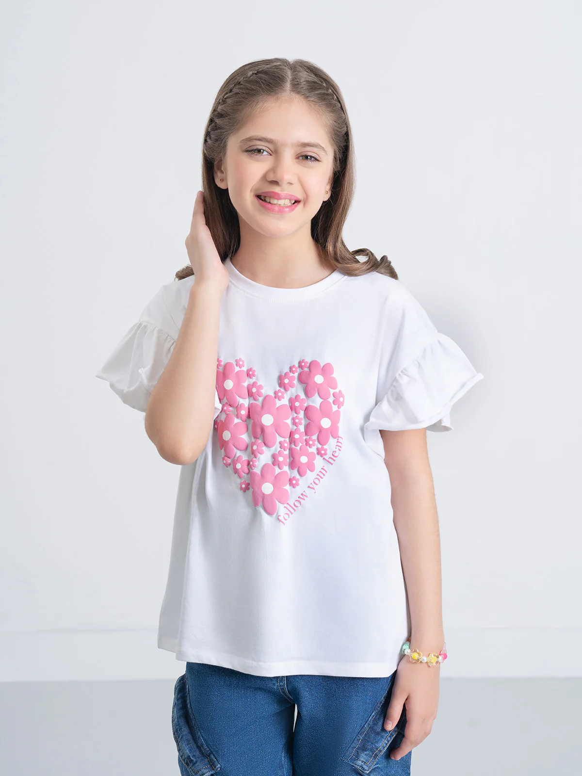 "ATALIE" Graphic Regular Fit T-Shir - Image 2