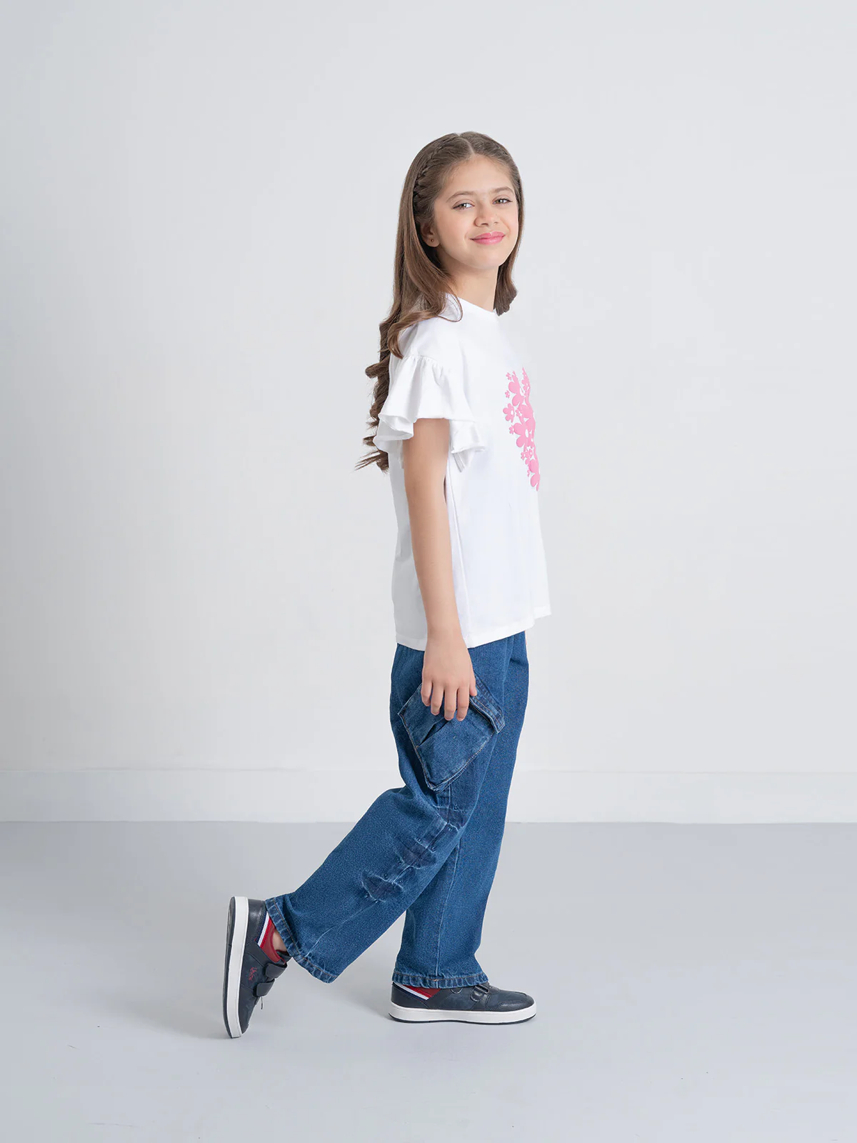 "ATALIE" Graphic Regular Fit T-Shir - Image 3
