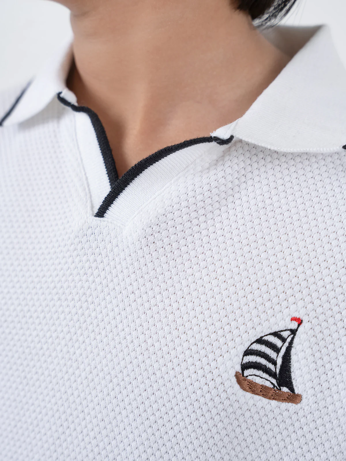 "ATREUS" Printed Regular Fit Polo Shirt - Image 3