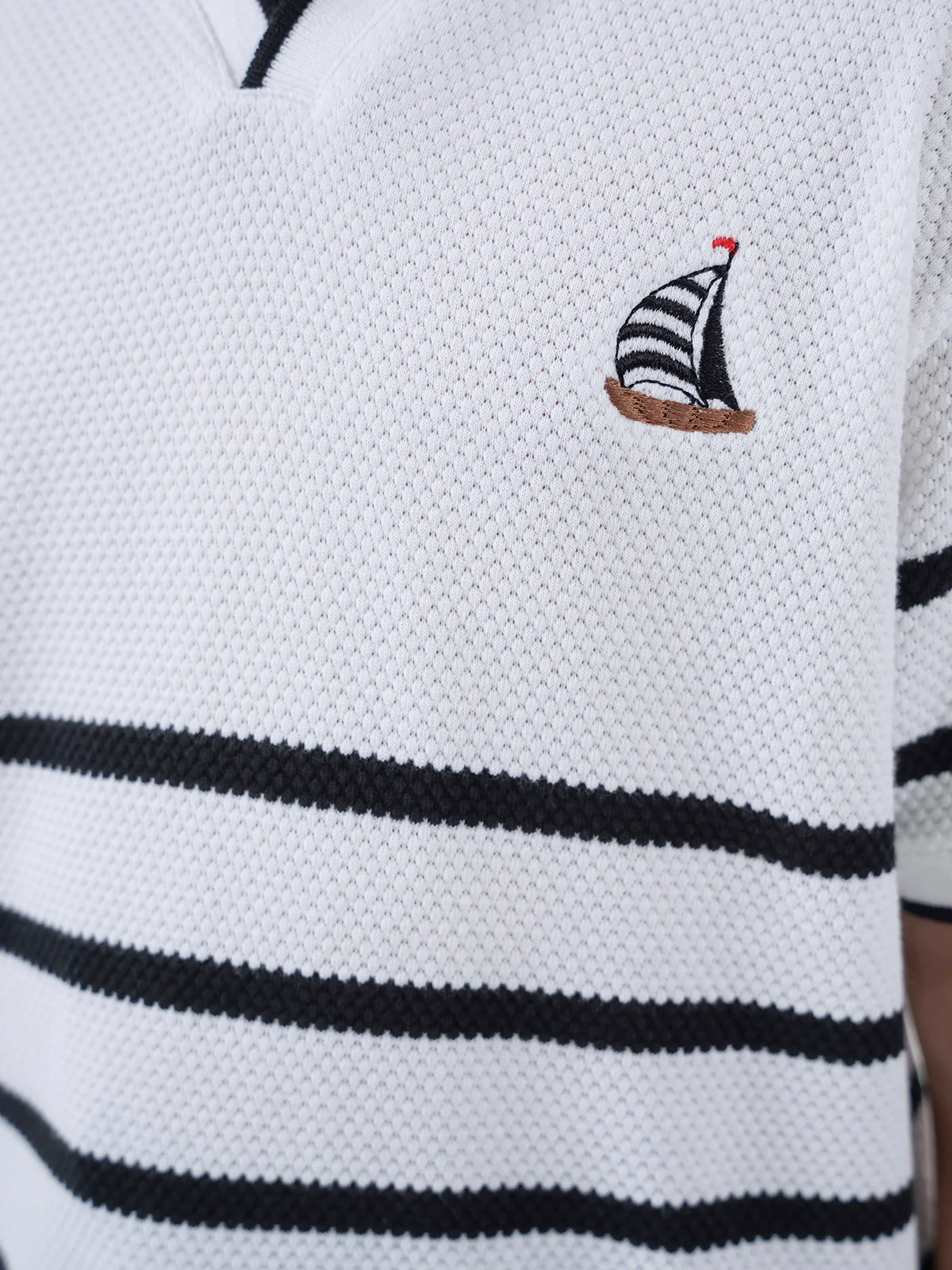 "ATREUS" Printed Regular Fit Polo Shirt - Image 4