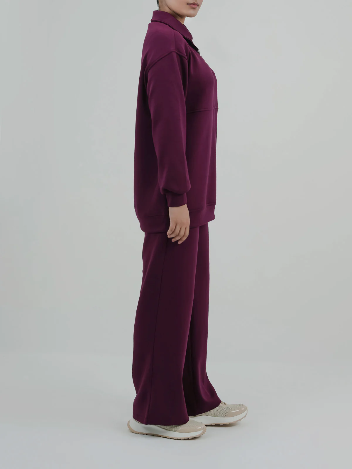 "AURELIA" Comfort With Regular Fit Fleece Co-Ord Set - Image 2