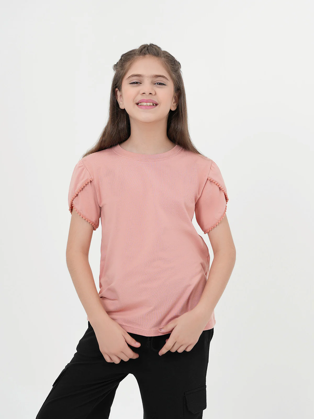"AURICA" Plain Regular Fit T-Shirt - Image 2