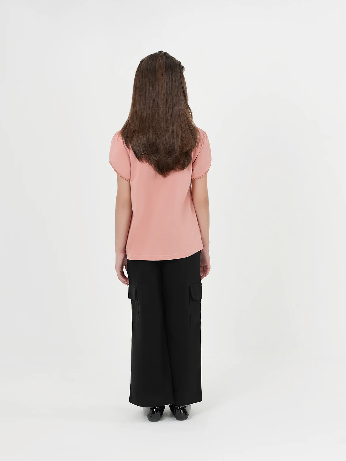 "AURICA" Plain Regular Fit T-Shirt - Image 3