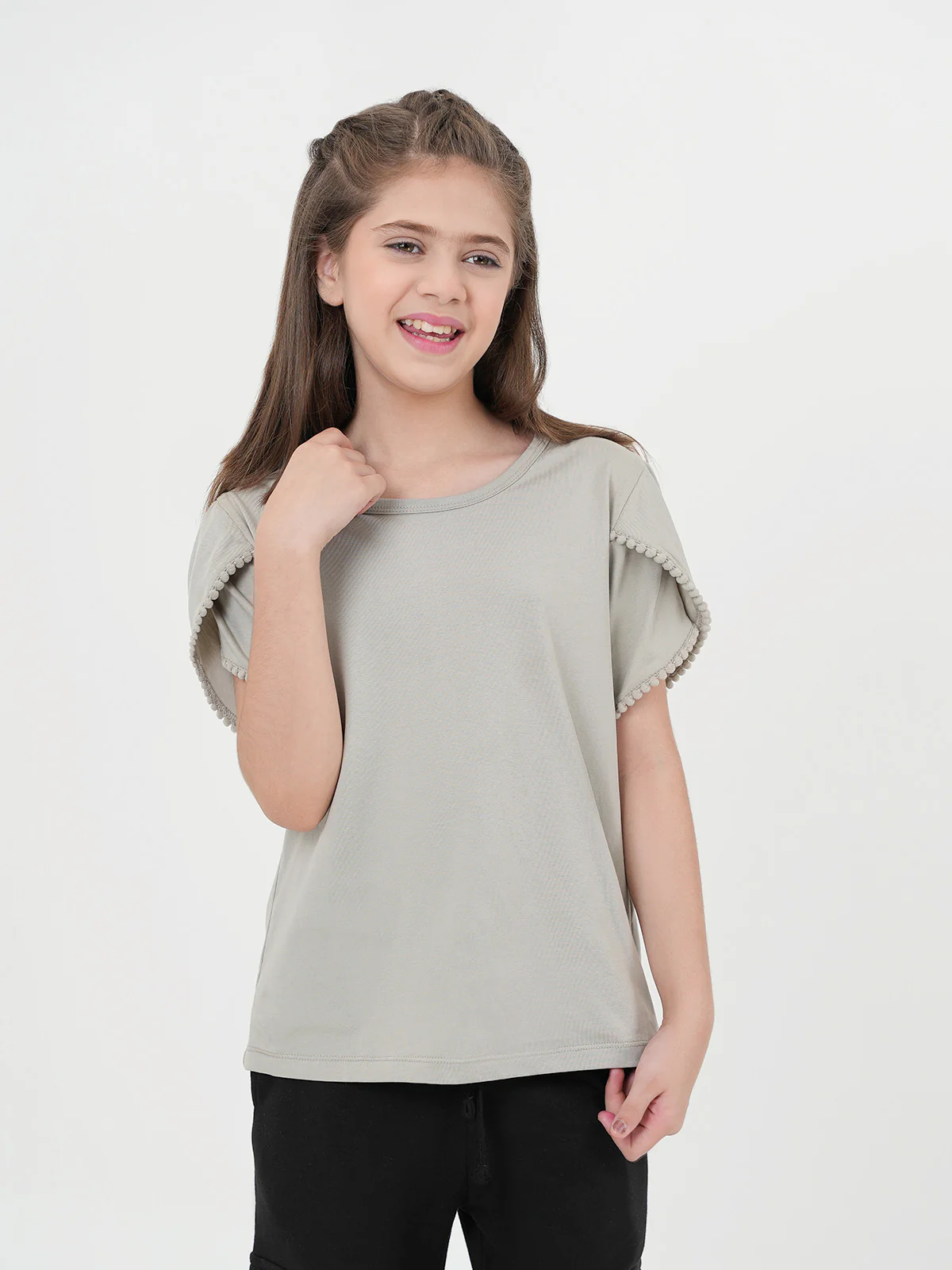 "AURICA" Plain Regular Fit T-Shirt - Image 2