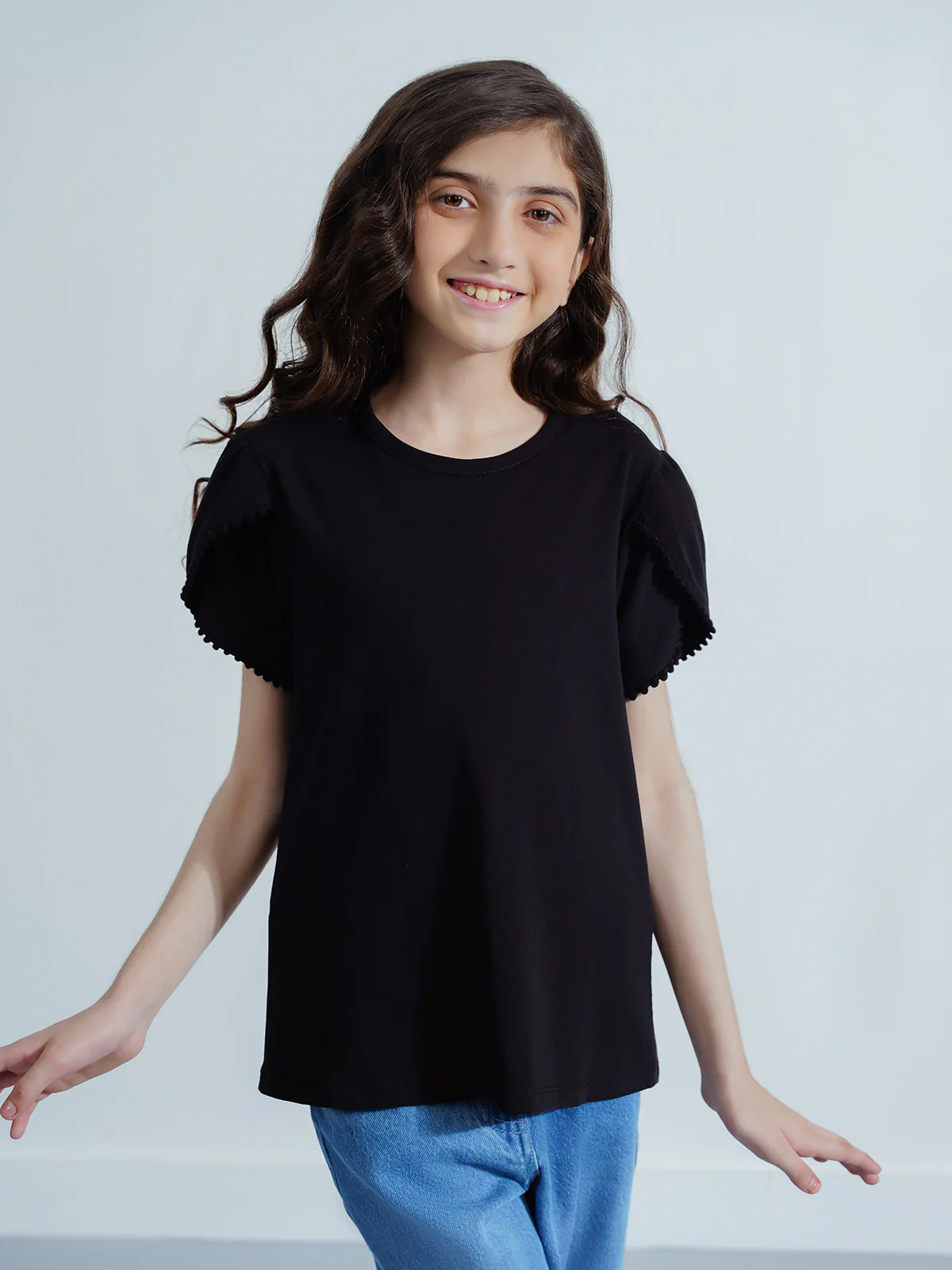 "AURICA" Plain Regular Fit T-Shirt - Image 2