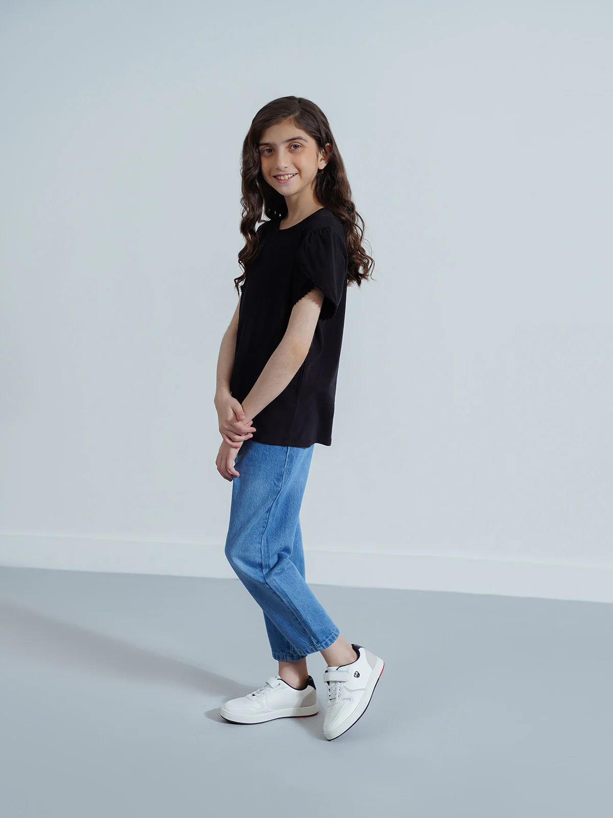 "AURICA" Plain Regular Fit T-Shirt - Image 3