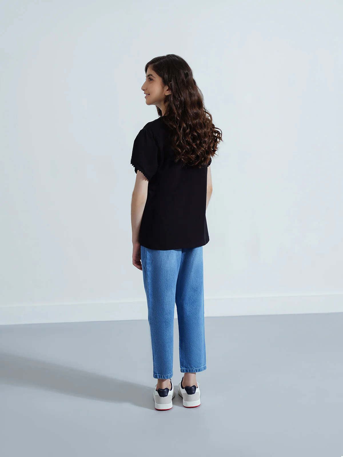 "AURICA" Plain Regular Fit T-Shirt - Image 4