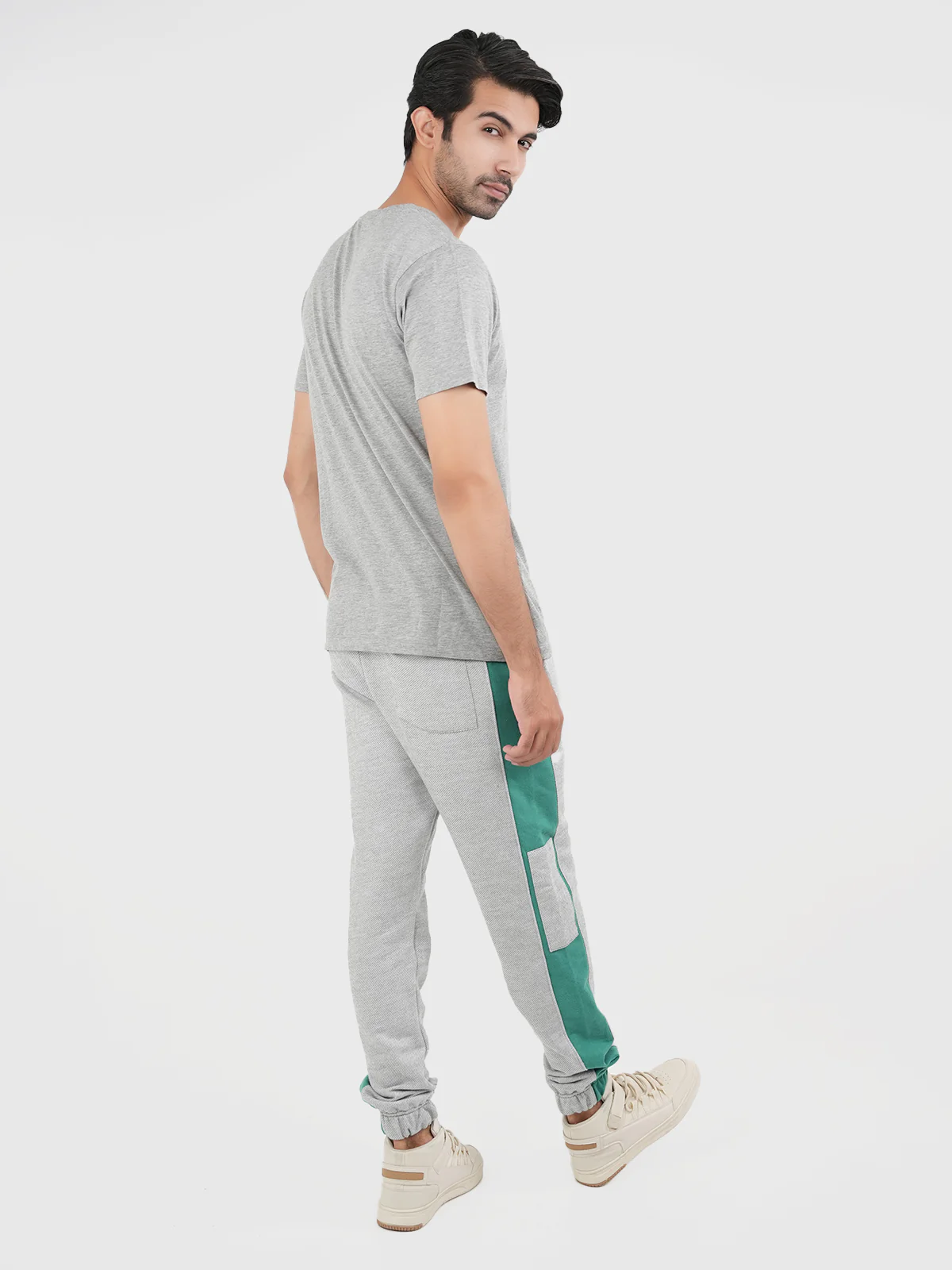 "AURTORO" Toned Joggers Pants - Image 4