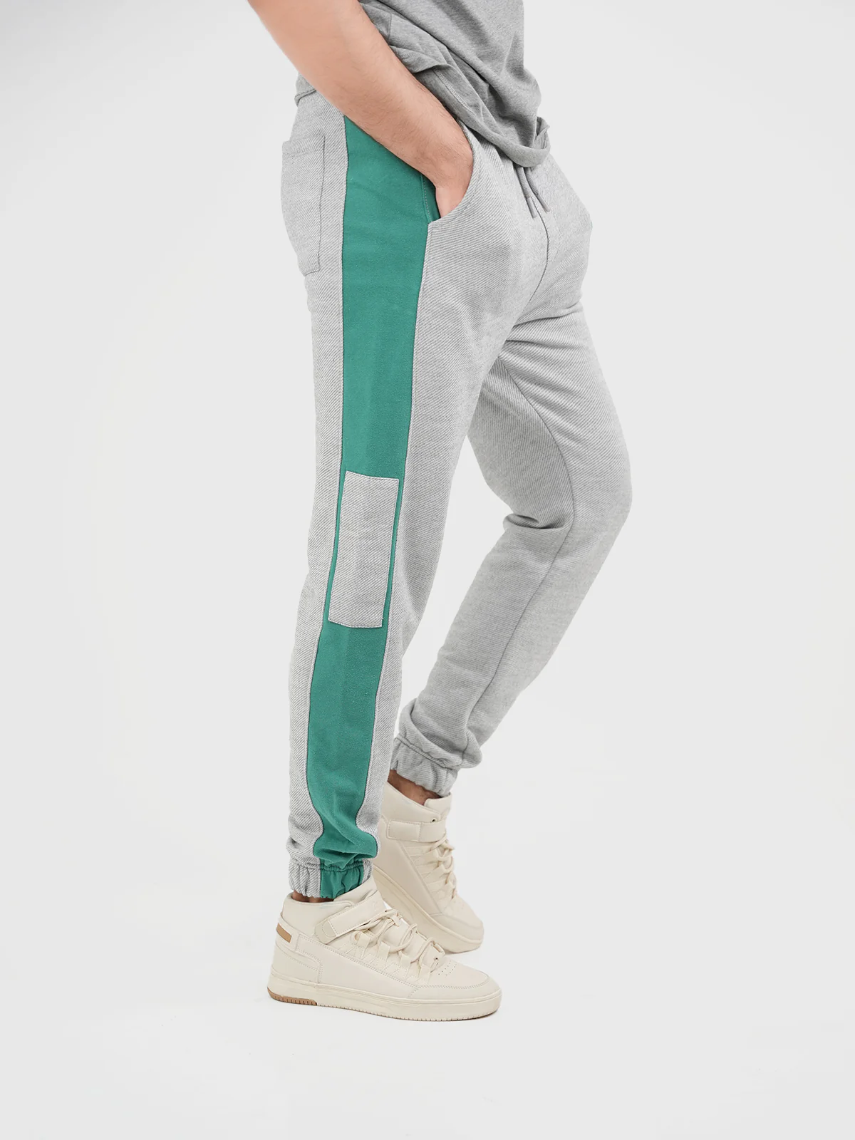 "AURTORO" Toned Joggers Pants - Image 5