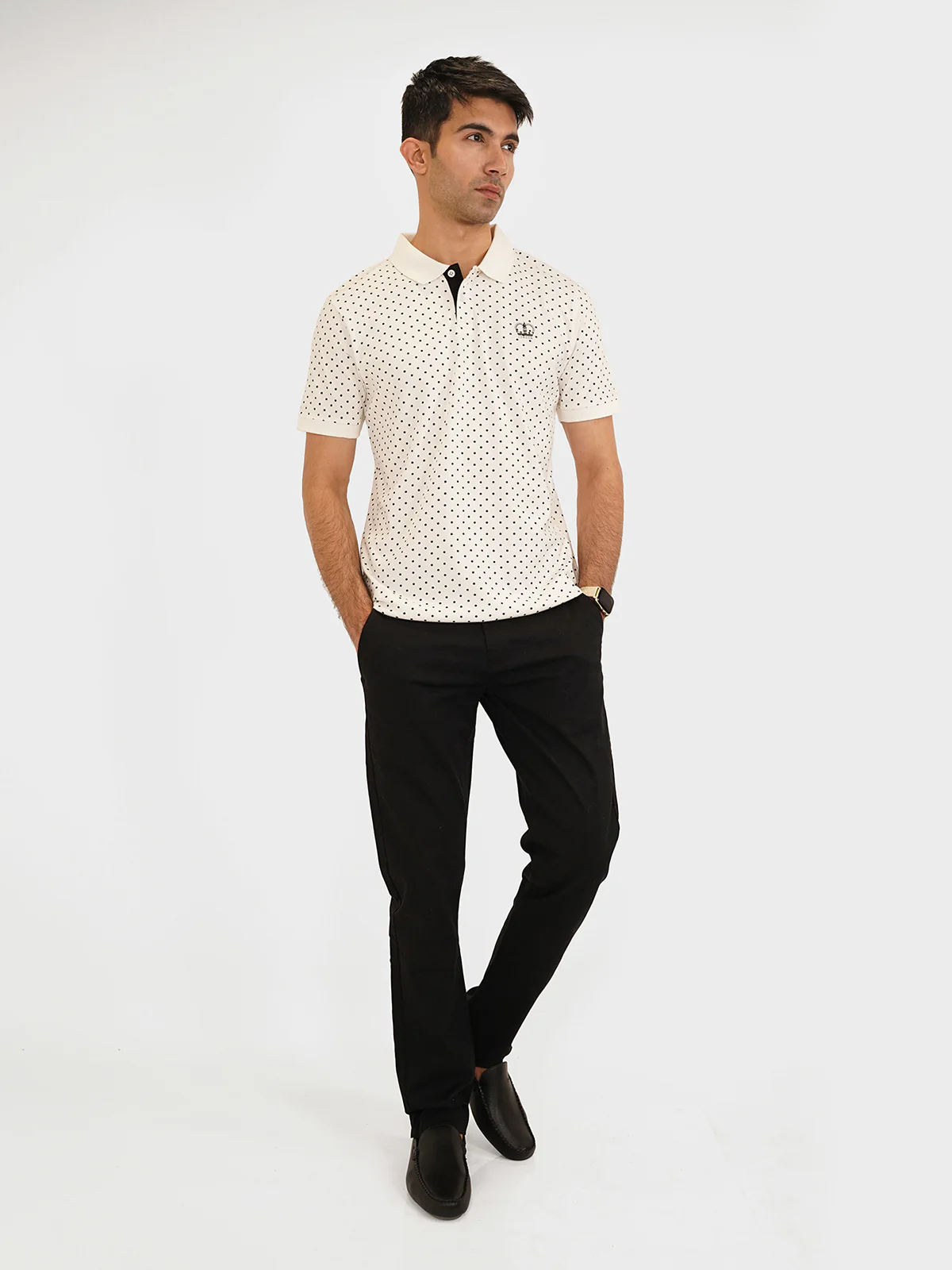 "AXELIA" Summer Regular Fit Polo Shirt