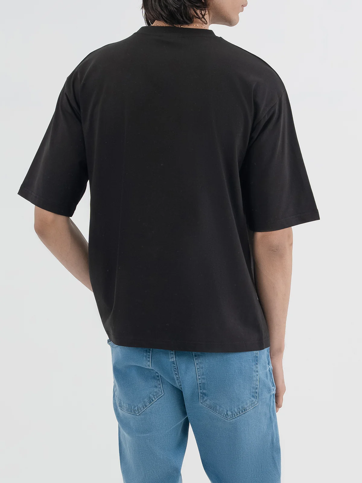 "AXTON" Graphic Drop Shoulder T-Shirt - Image 6
