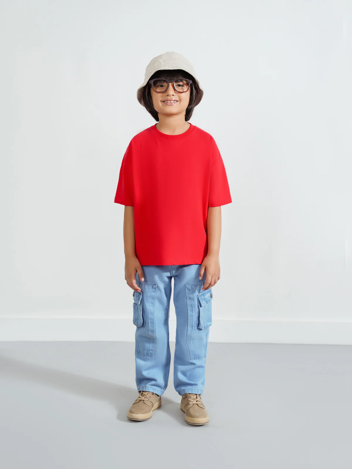 "AYAMI" Cargo Fit Denim Jeans - Image 2