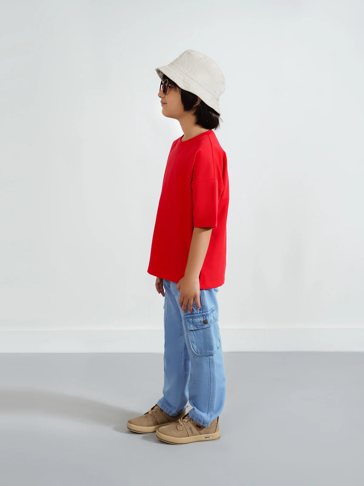 "AYAMI" Cargo Fit Denim Jeans - Image 3