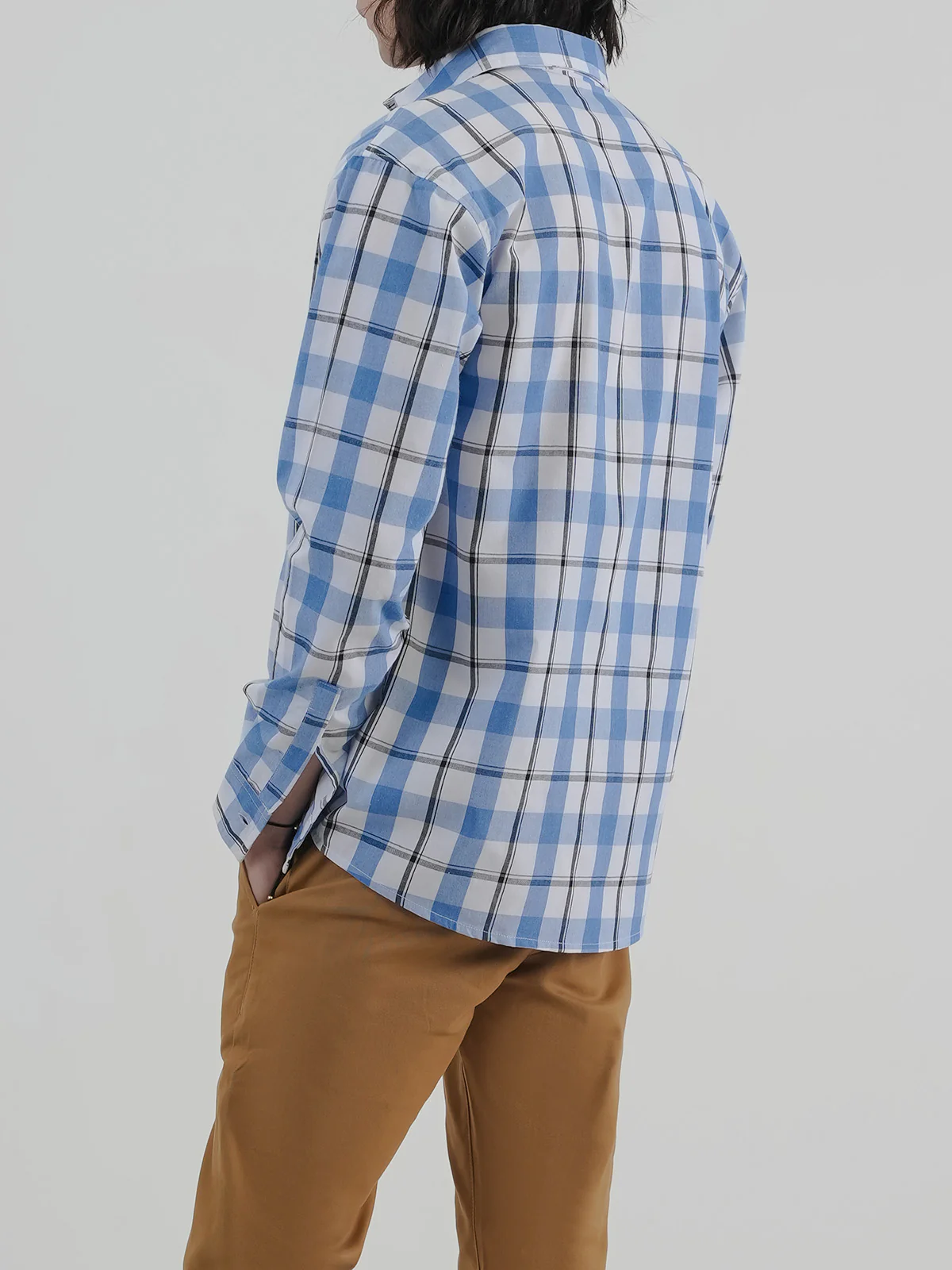 "AYDEN" Check Regular Fit Casual Shirt - Image 8
