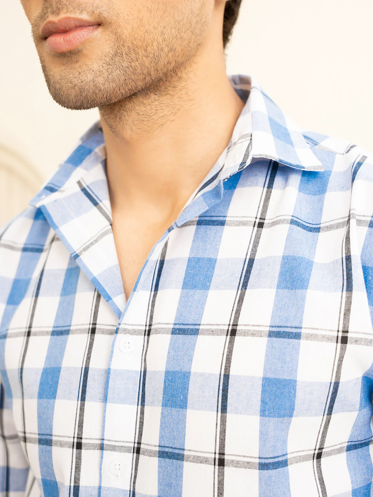 "AYDEN" Check Regular Fit Casual Shirt - Image 9