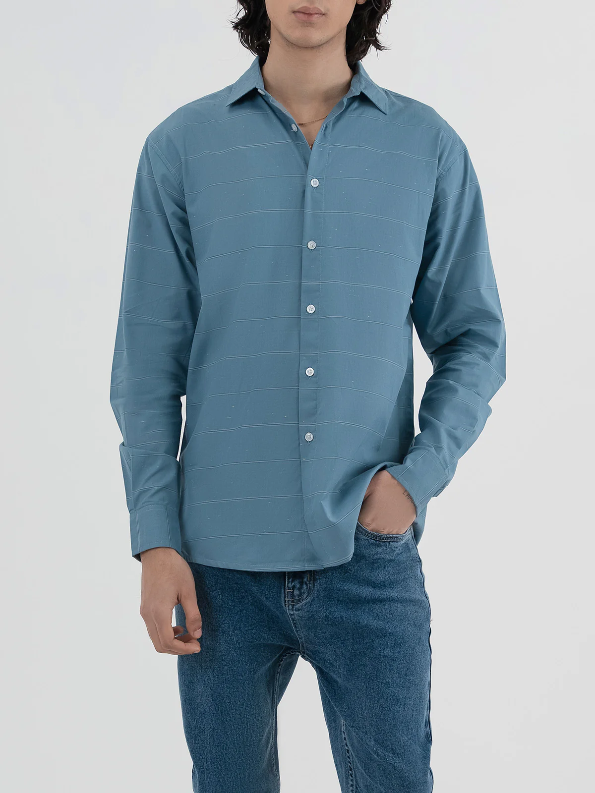 "AYDEN" Check Regular Fit Casual Shirt