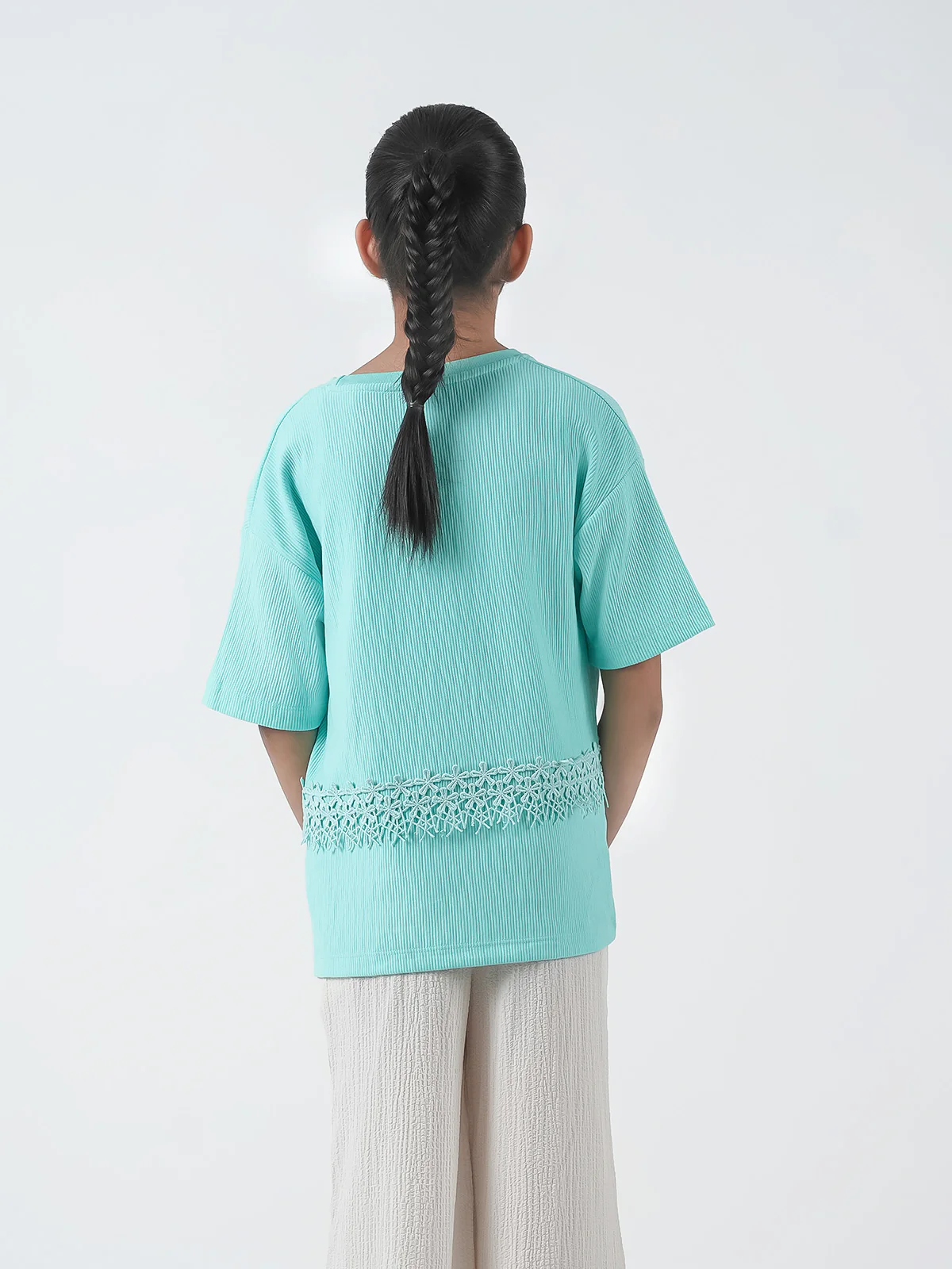 "AYNI" Cut & Sew Regular Fit T-Shirt - Image 5