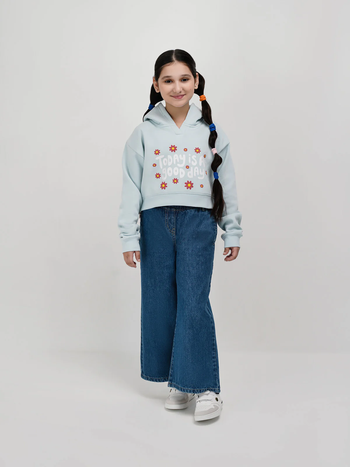 "AZARIA"  Straight Hem Denim Pant