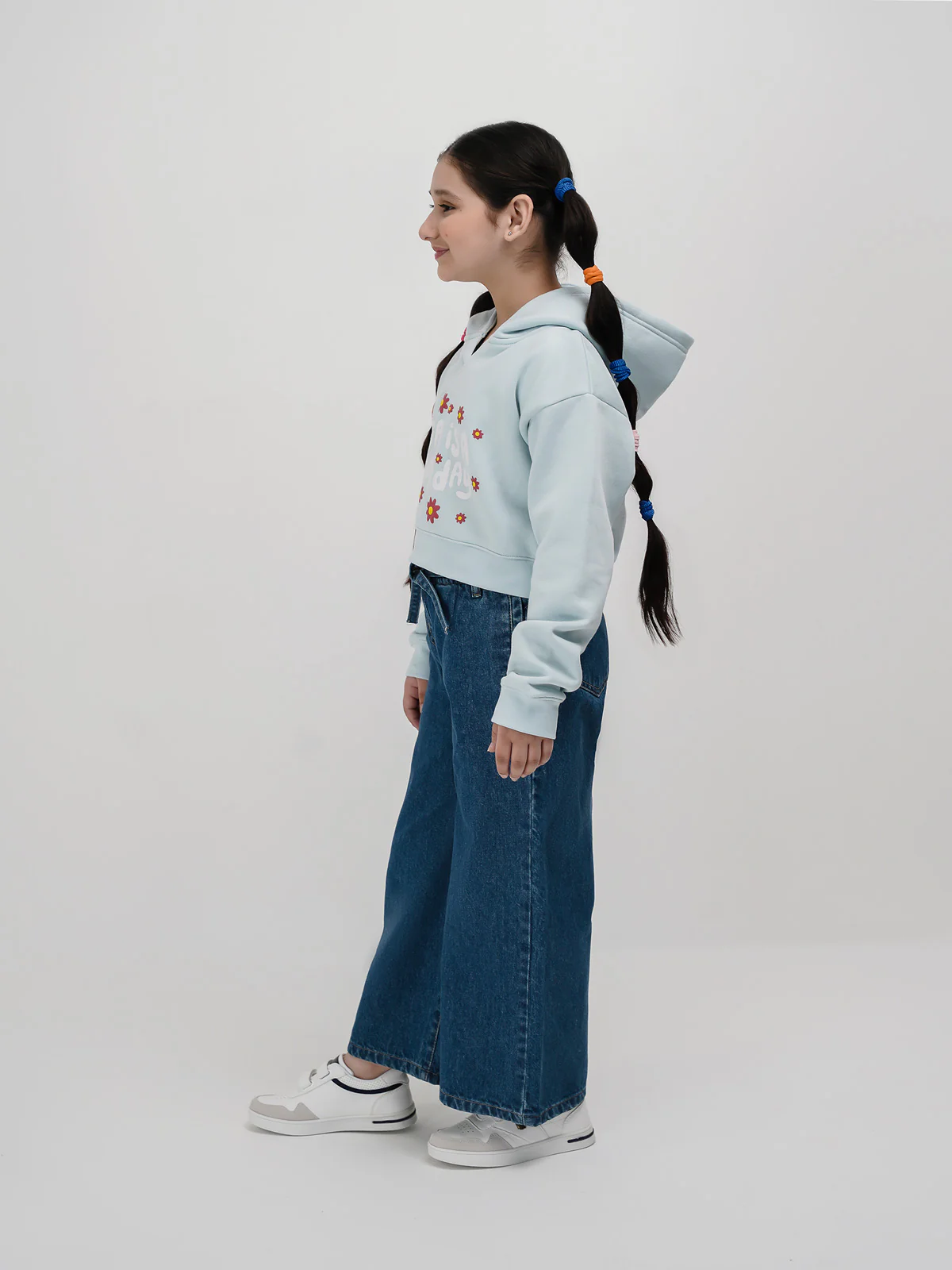 "AZARIA"  Straight Hem Denim Pant - Image 4