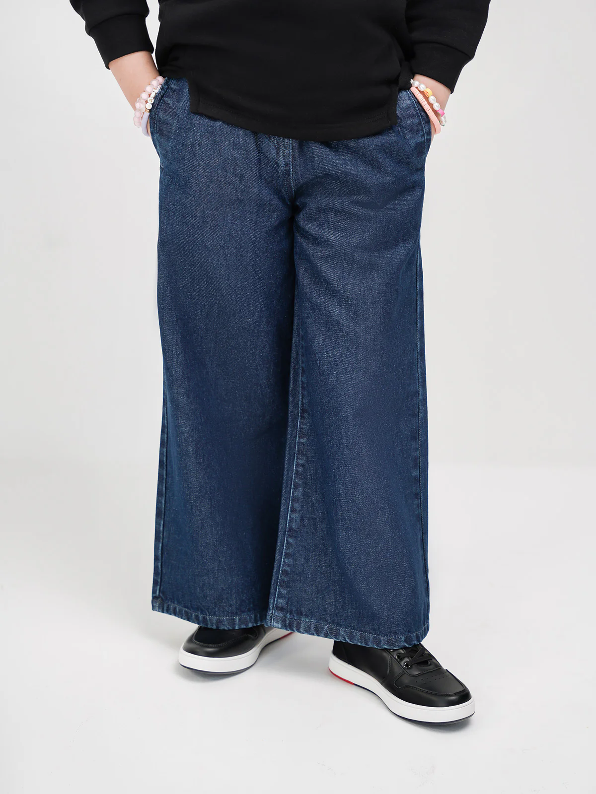 "AZARIA" Straight Hem Denim Pant - Image 2