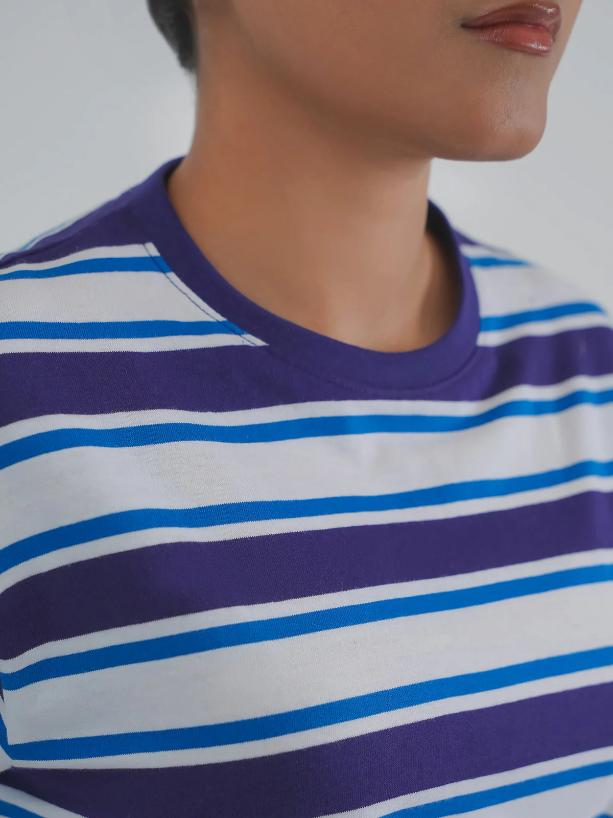 "AZRIEL" Yarn Dyed Regular T-Shirt - Image 4