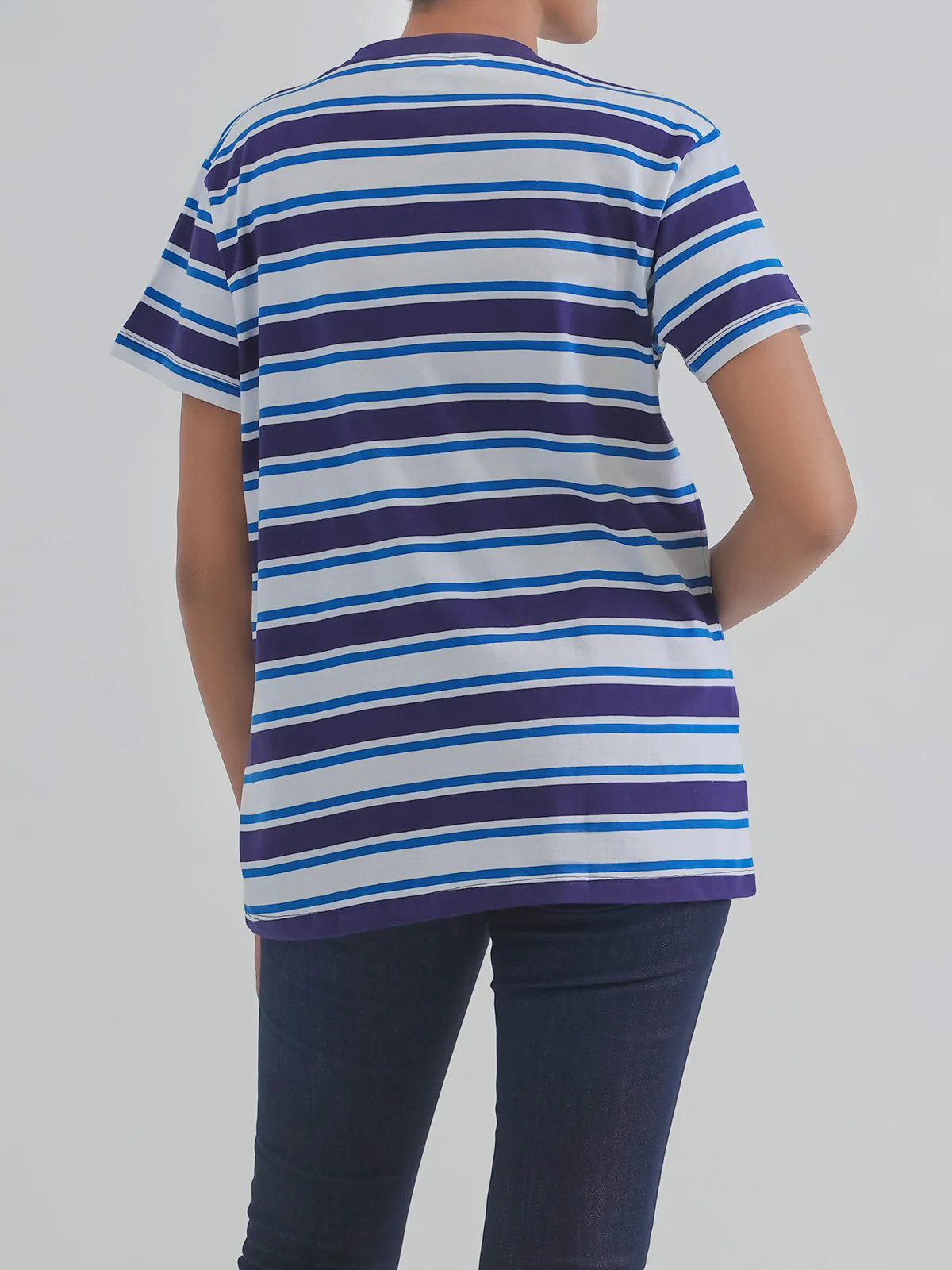 "AZRIEL" Yarn Dyed Regular T-Shirt - Image 5