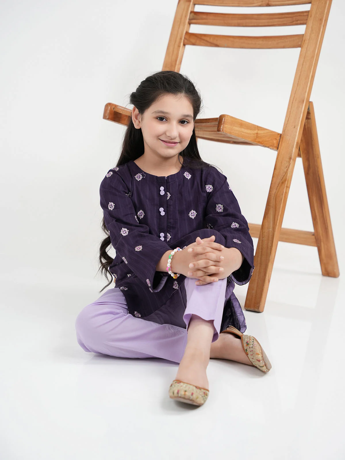 "AZRIELA" Formal Lawn Suit - Image 5