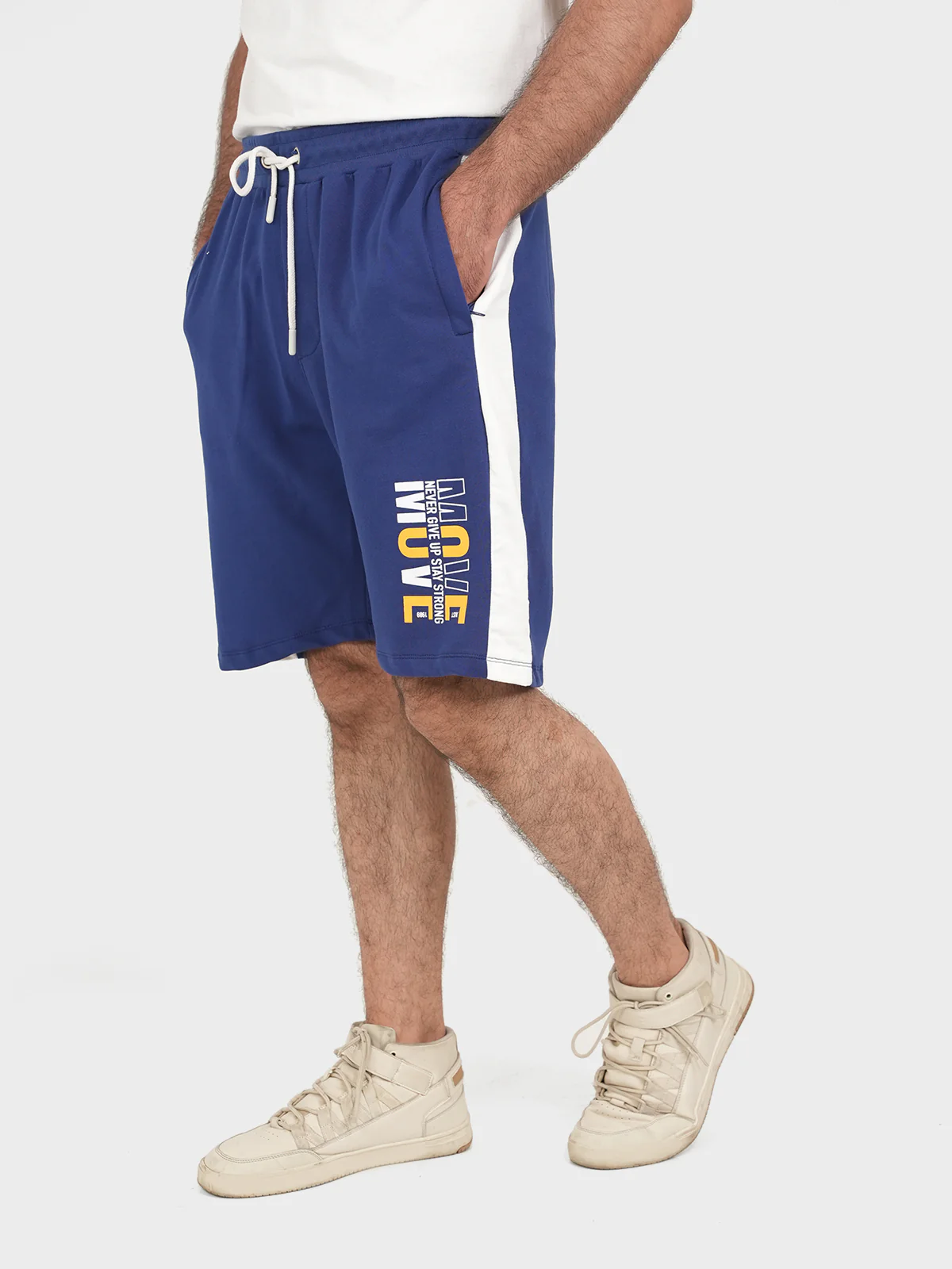 "BANZAI" Summer Casual Terry Shorts - Image 3