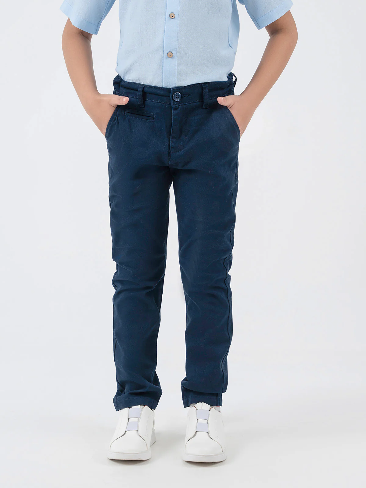 "BARLEY" Slim Fit Twill Chino