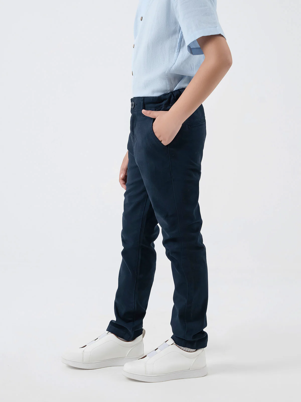 "BARLEY" Slim Fit Twill Chino - Image 2