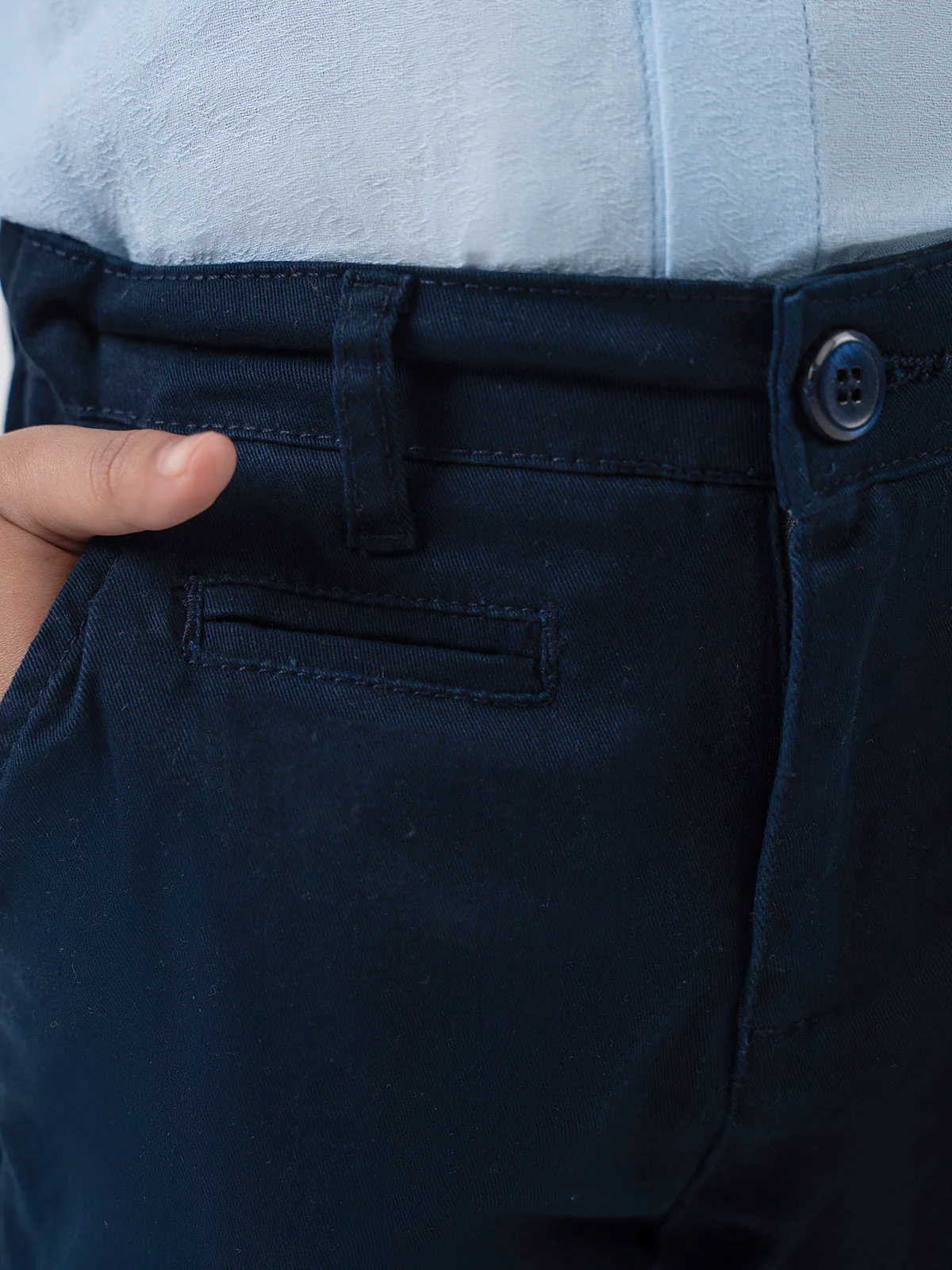 "BARLEY" Slim Fit Twill Chino - Image 3