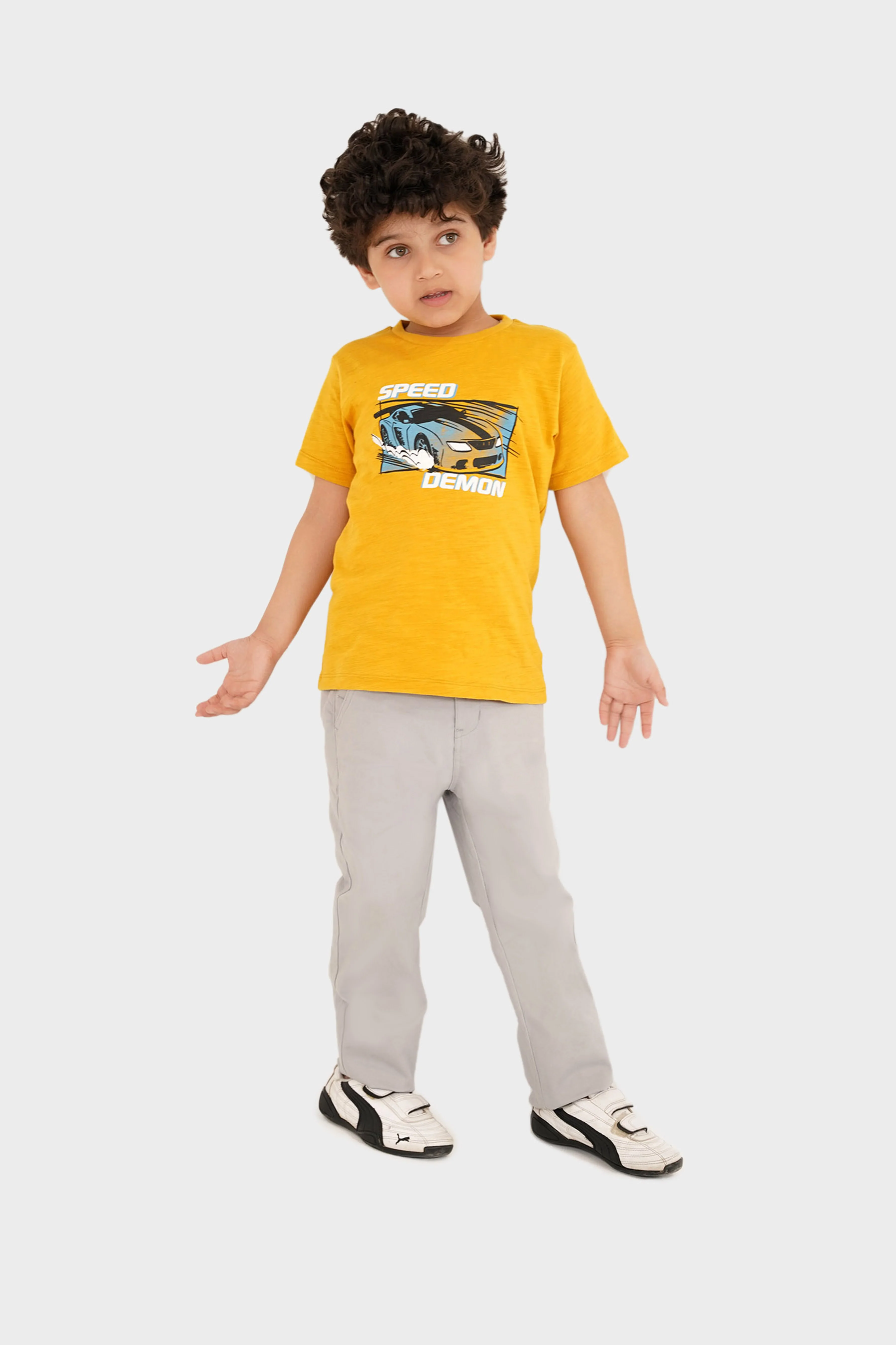 "BASHIQ" Casual Graphic T-Shirt - Image 2