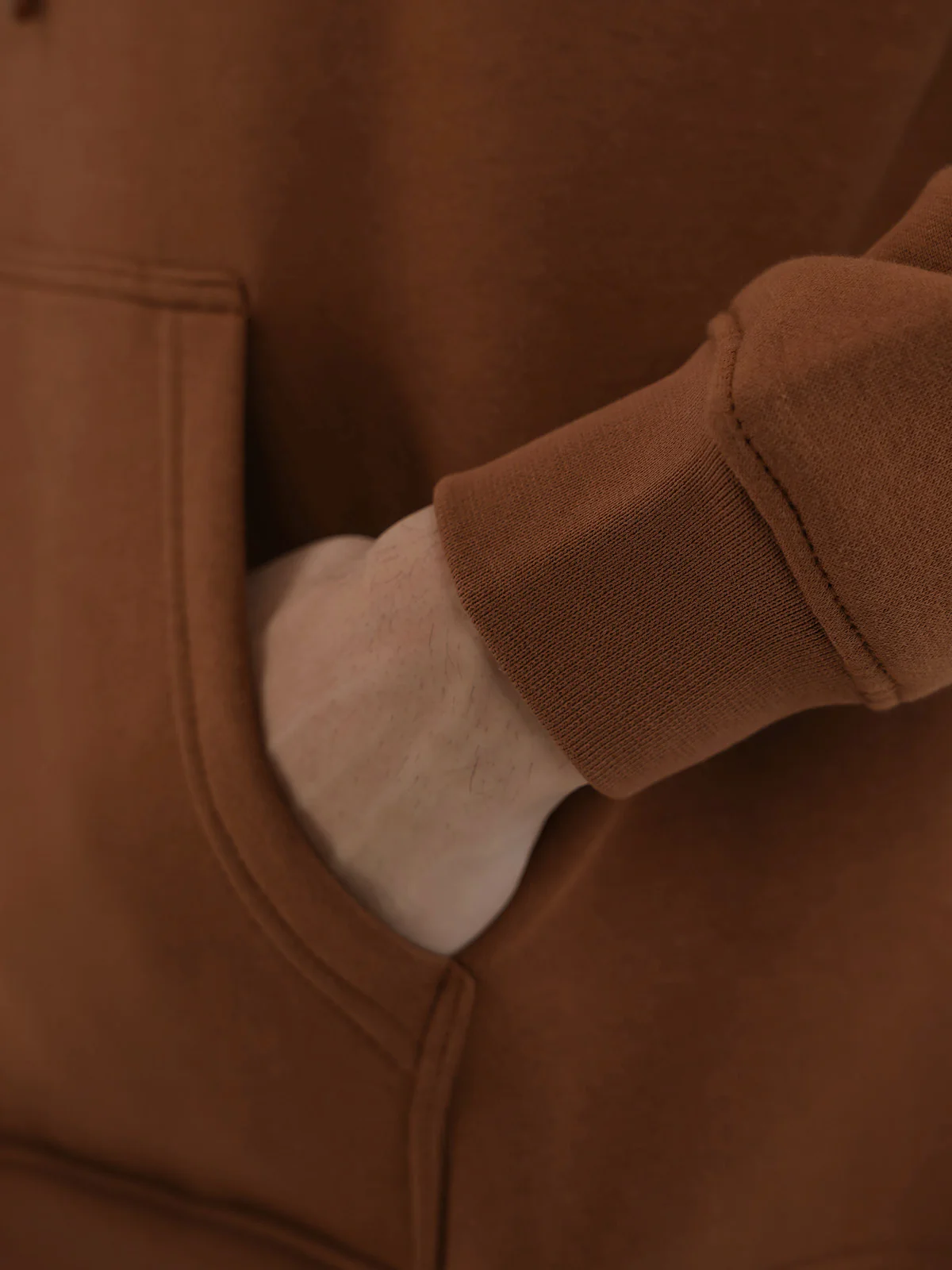 "BELDEN" Drop Shoulder Graphic Fleece Hoodie - Image 4