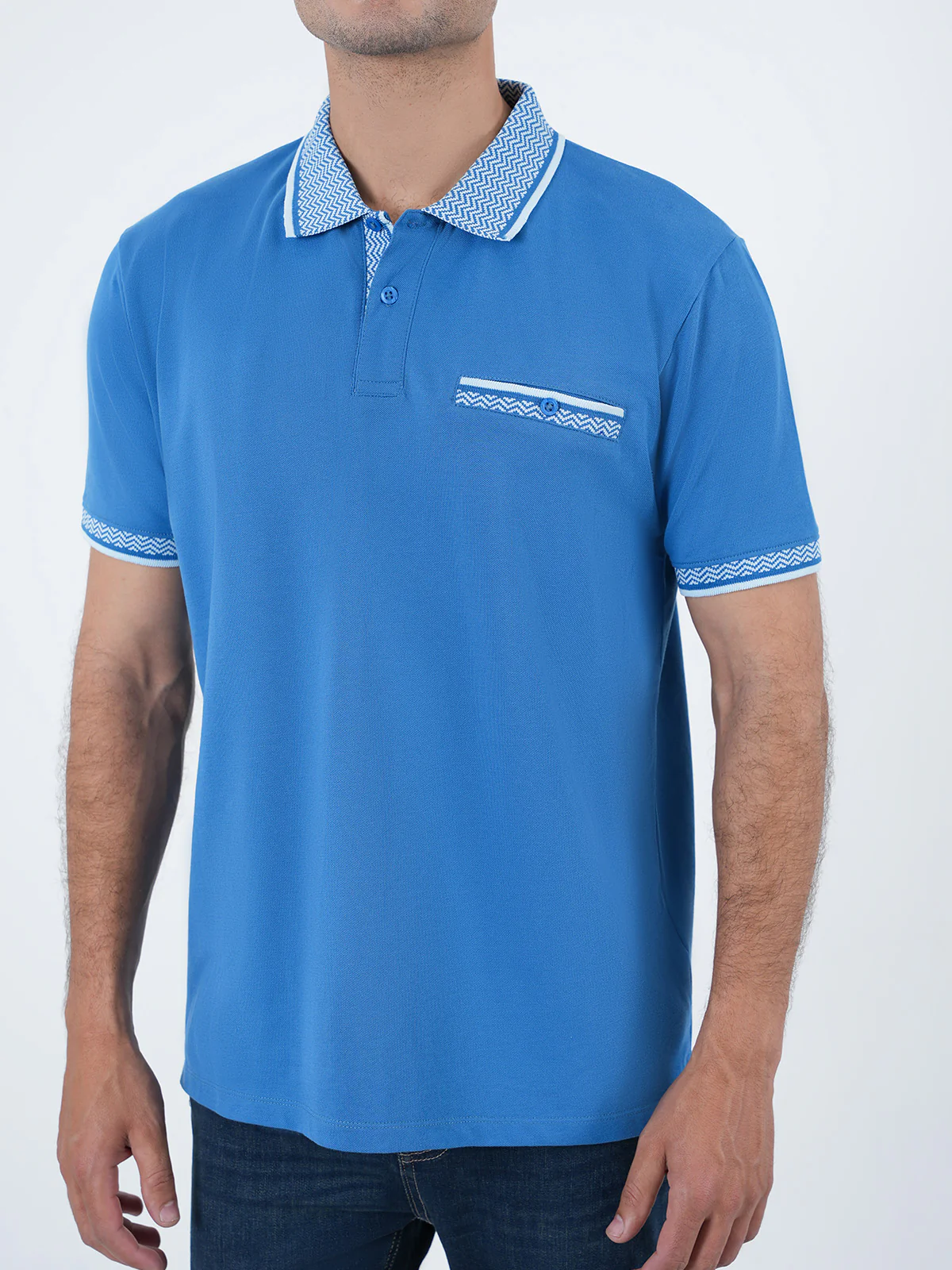 "BERNAL" Lightweight Regular Polo Shirt - Image 2