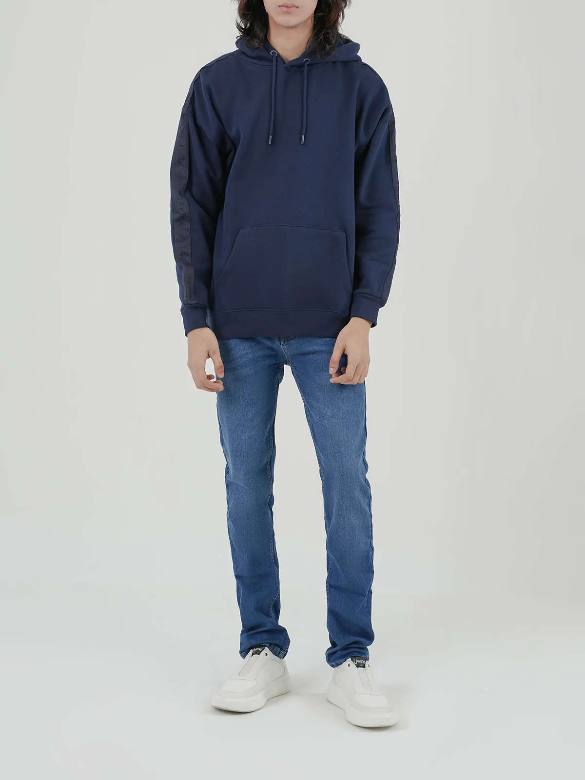 "BLITHE" Graphic Fleece Hoodie - Image 2