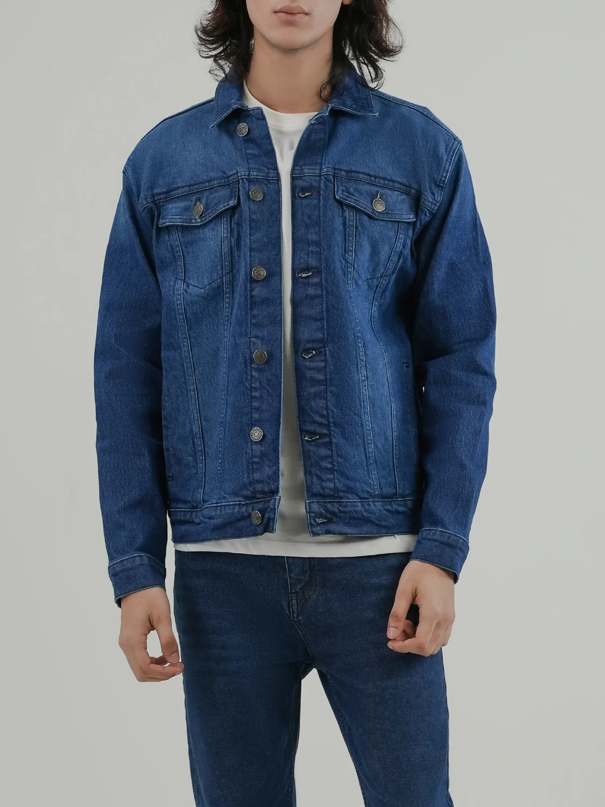 "BLOEM" Basic Regular Fit Denim Jacket