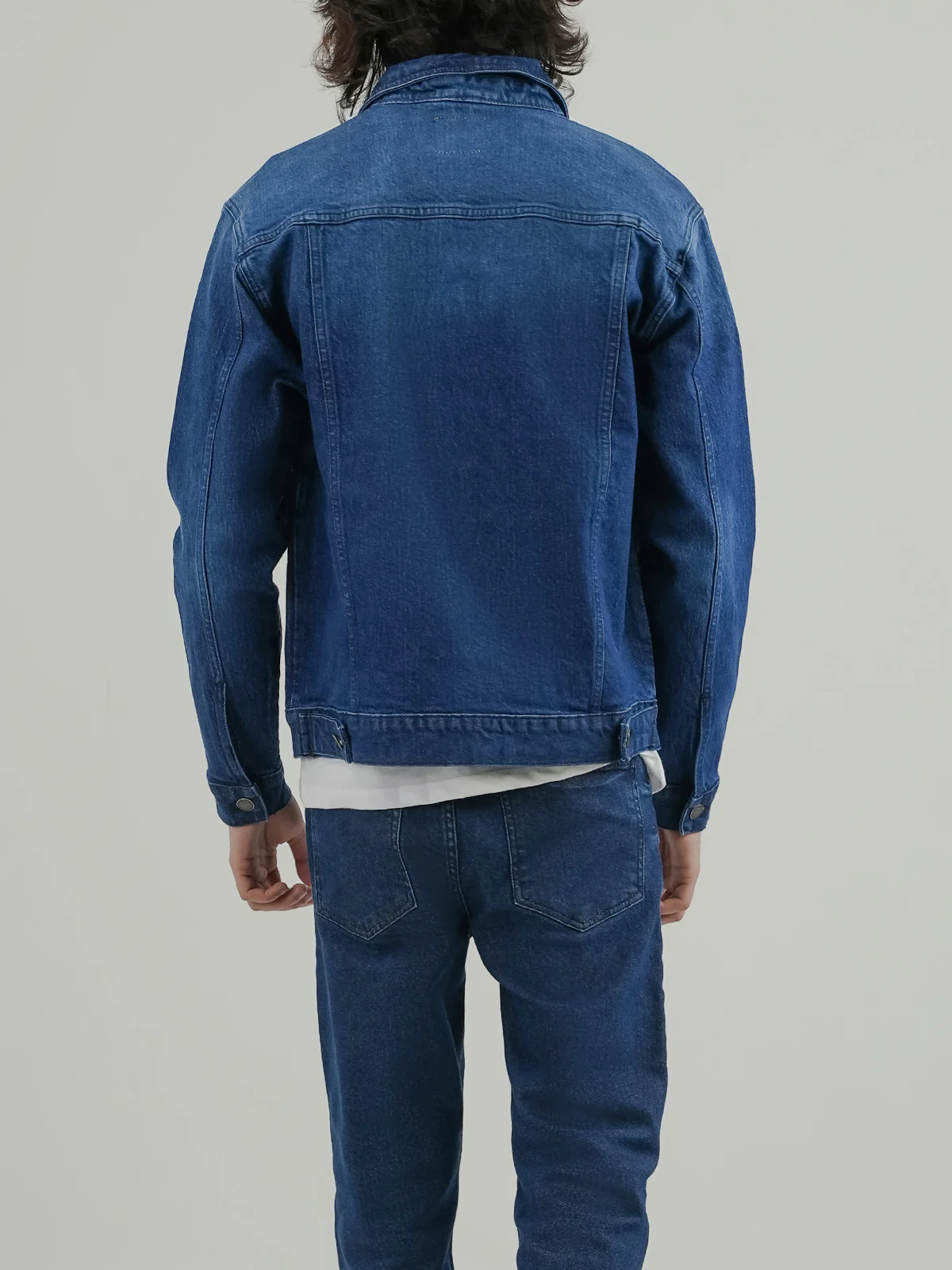 "BLOEM" Basic Regular Fit Denim Jacket - Image 7