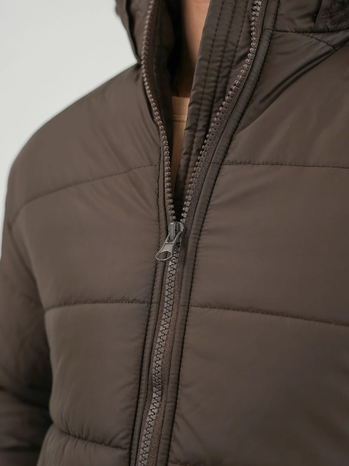 "BLYTHE" Regular Fit Polyester Bubble Jacket - Image 4