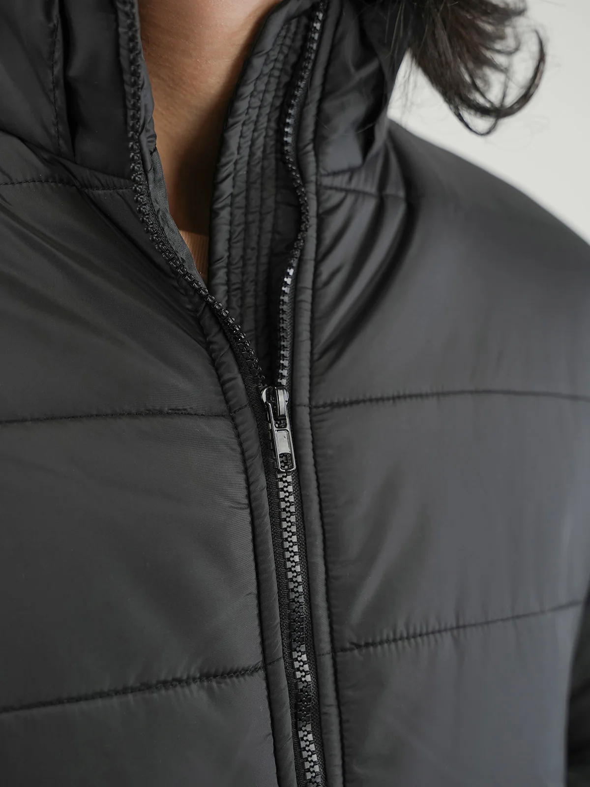 "BLYTHE" Regular Fit Polyester Bubble Jacket - Image 4