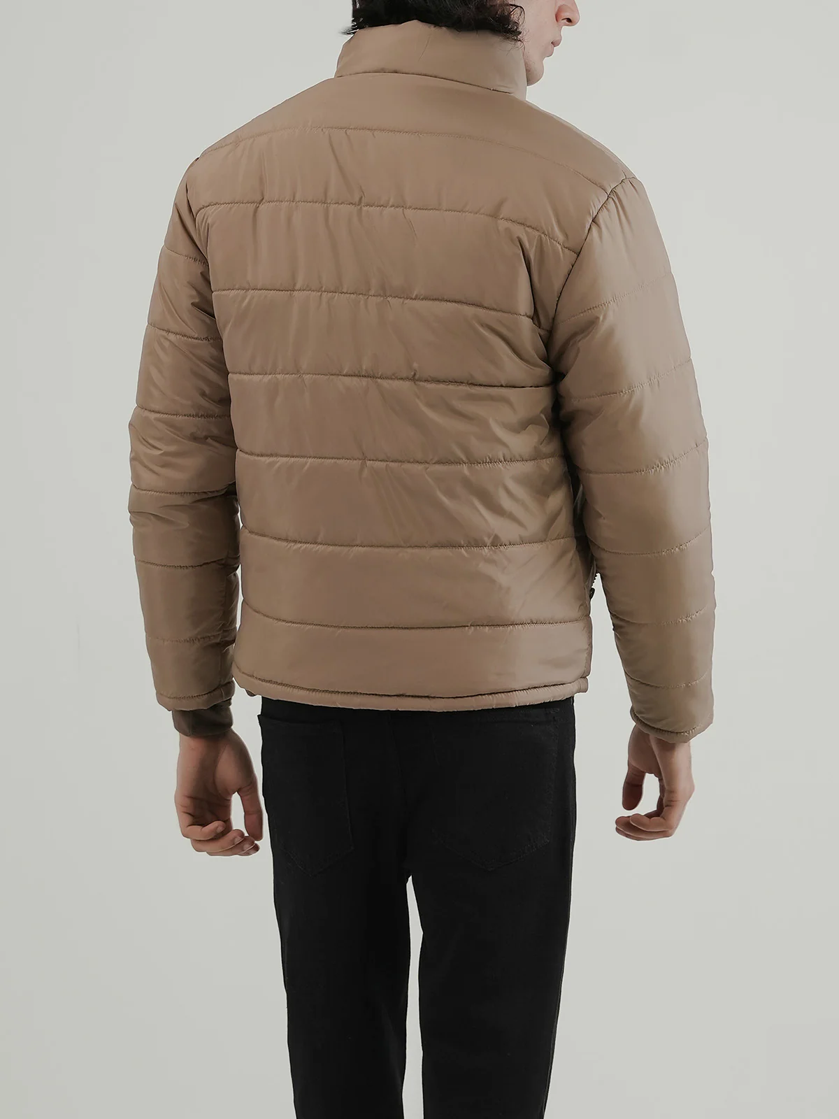 "BLYTHE" Regular Fit Polyester Bubble Jacket - Image 6
