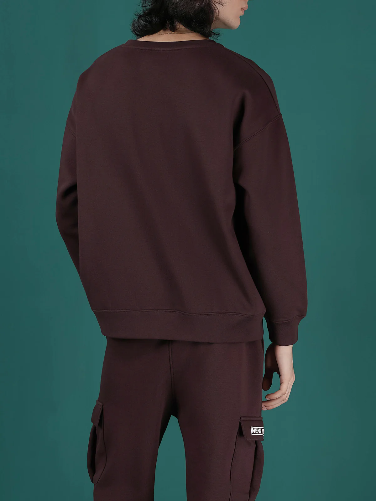 "BOGART" Drop Shoulder Fleece Sweatshirt - Image 5