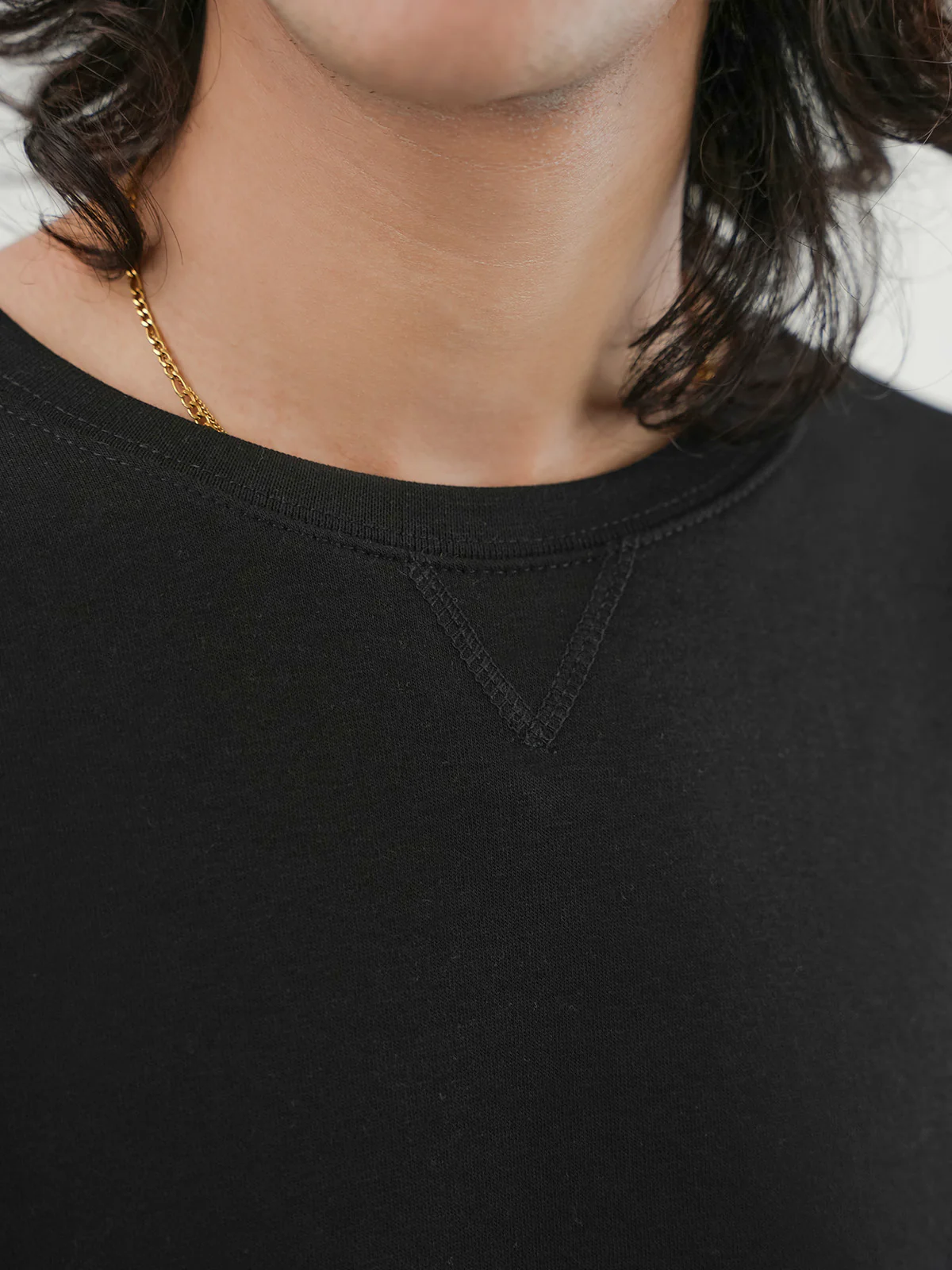 "BOGART" Drop Shoulder Fleece Sweatshirt - Image 4