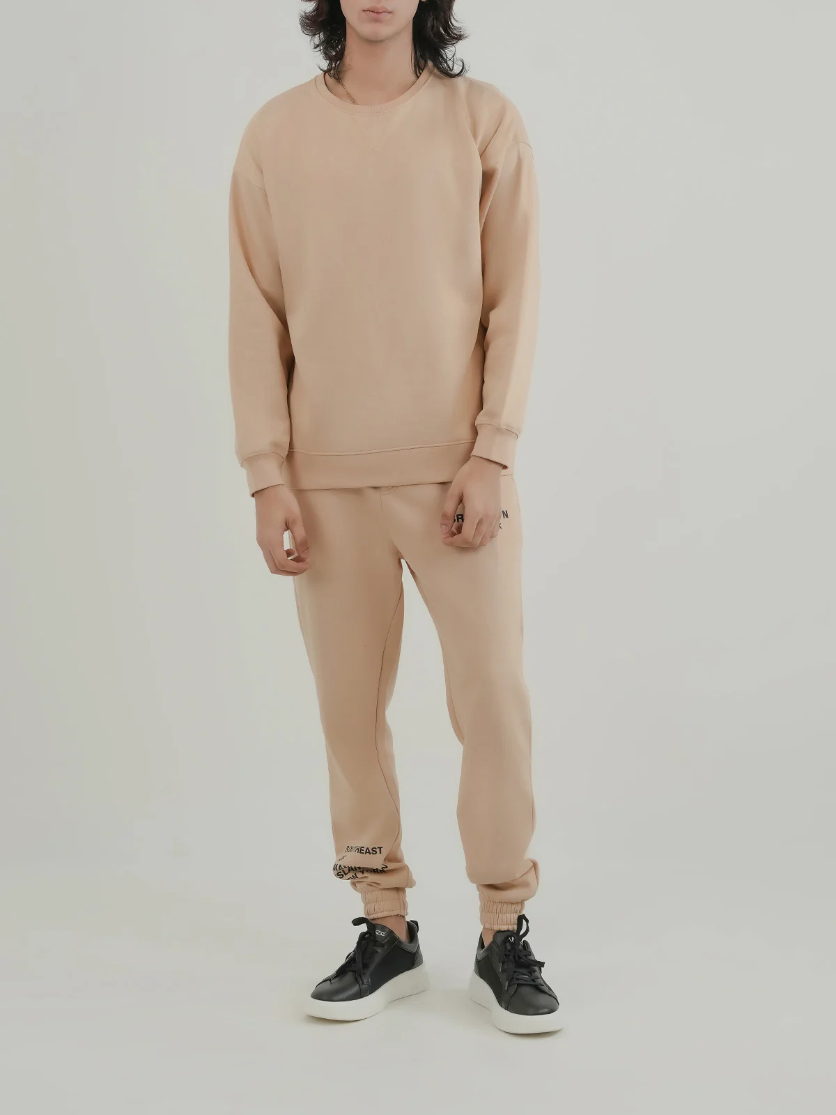 "BOGART" Drop Shoulder Fleece Sweatshirt - Image 2