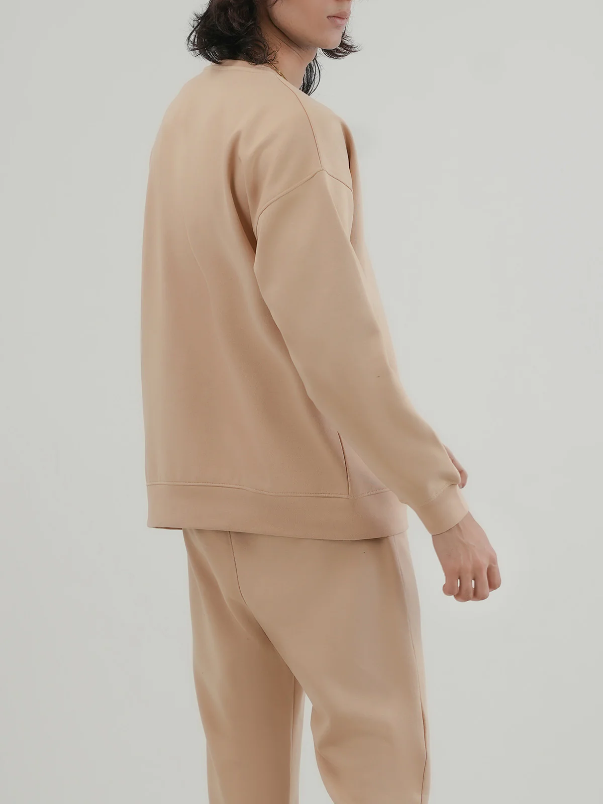 "BOGART" Drop Shoulder Fleece Sweatshirt - Image 6