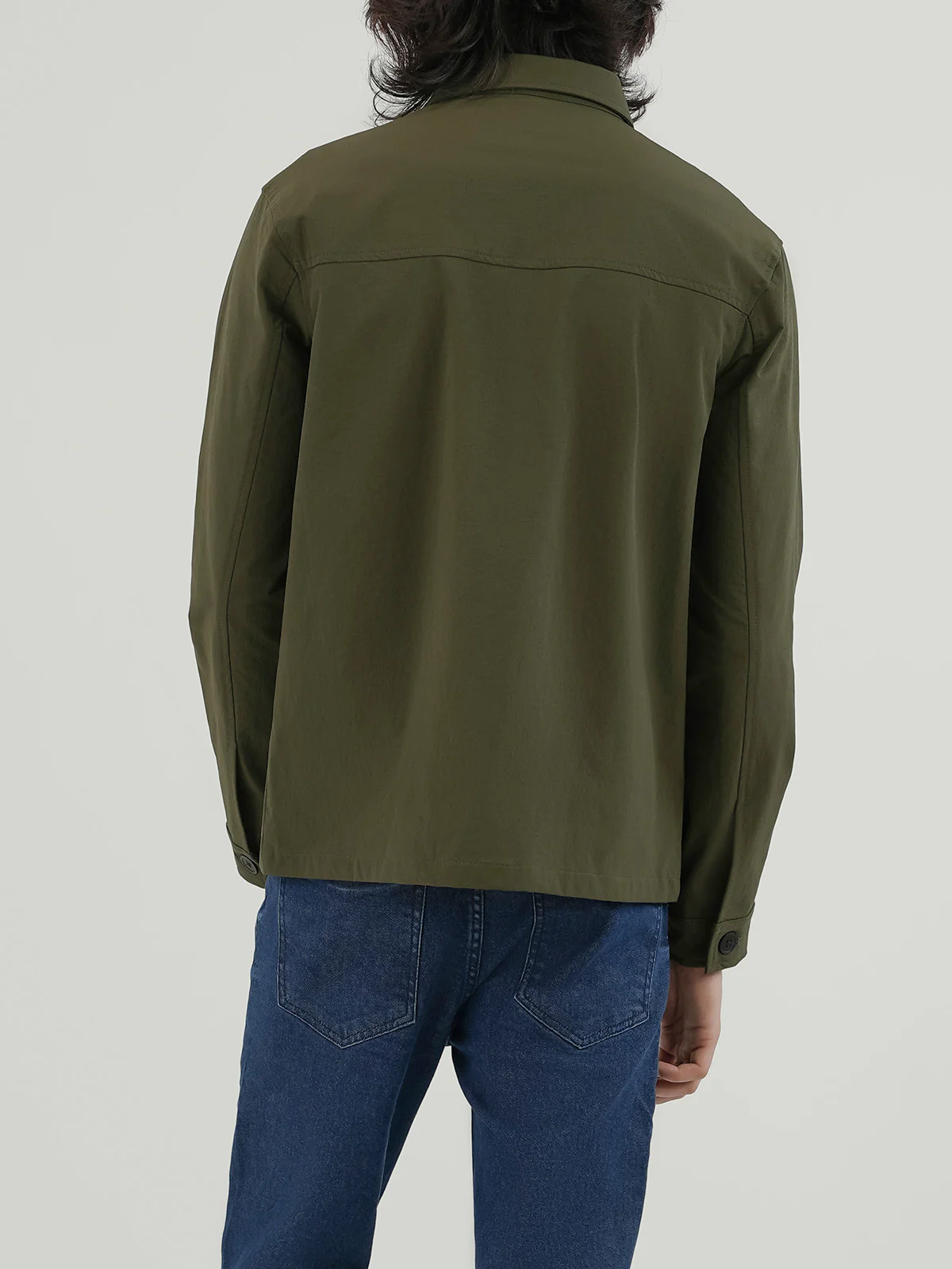 "BOYCE" Shacket Regular Fit Poly Jacket - Image 5