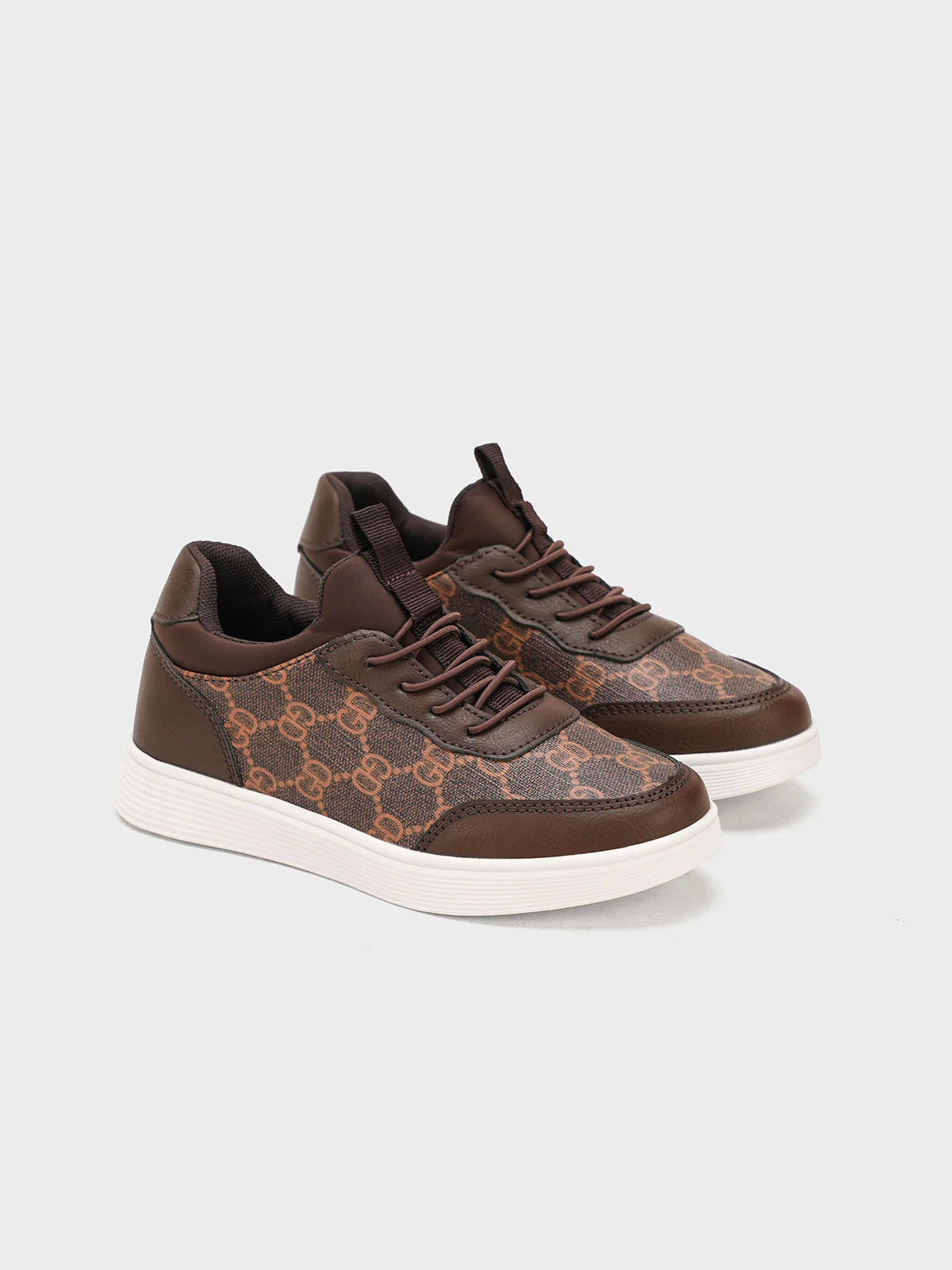 Boys "ADJATAY" Perfect Lace UP Trainers - Image 2